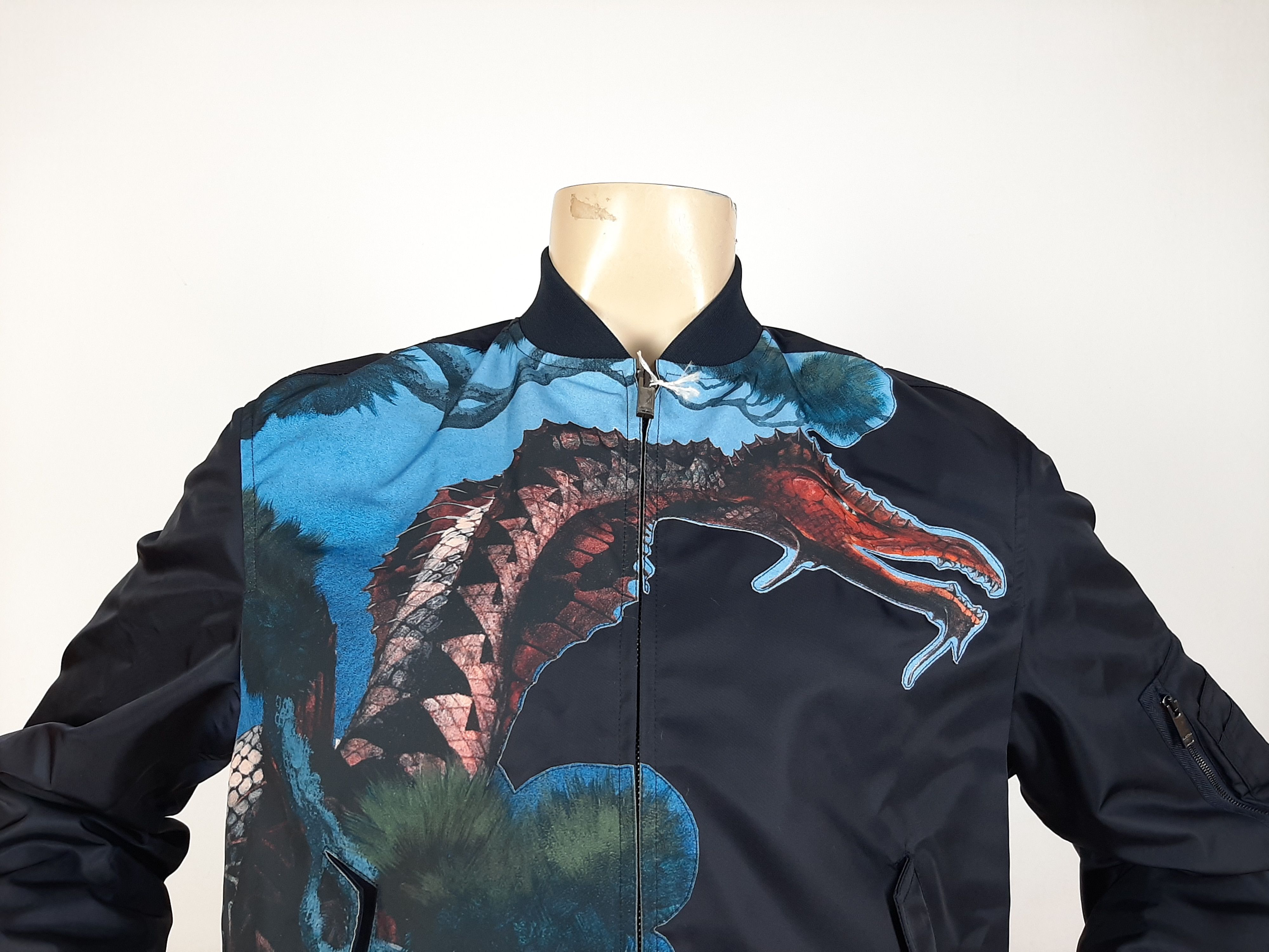Valentino Valentino Dragon Bomber Jacket Multicolor Men's Size IT 46 S Size US S / EU 44-46 / 1 - 7 Thumbnail