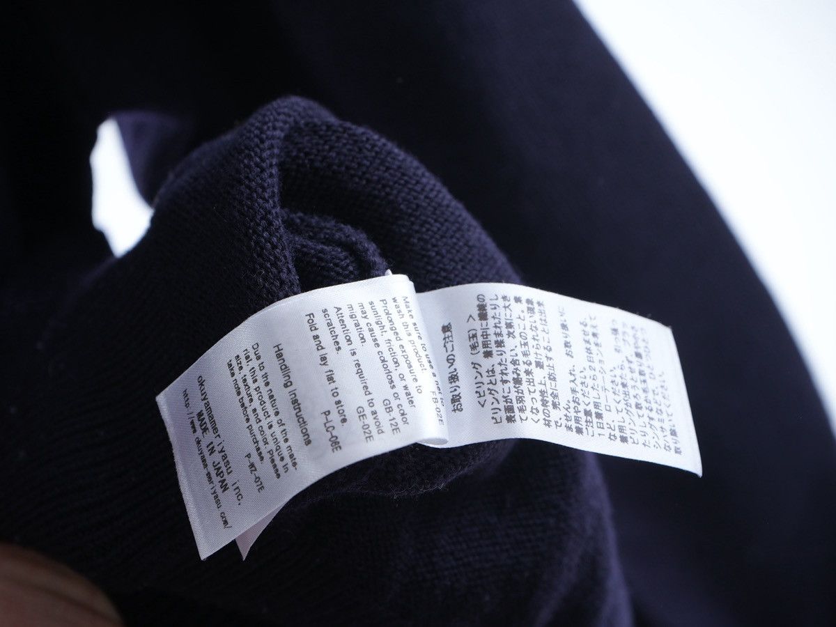 Batoner Batoner Signature Crew Neck Navy Wool Sweater Size US M / EU 48-50 / 2 - 8 Thumbnail