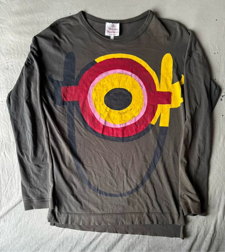 Vivienne Westwood Vivienne Westwood The Eye of Hell wears long sleeves Size L / US 10 / IT 46 - 1 Thumbnail