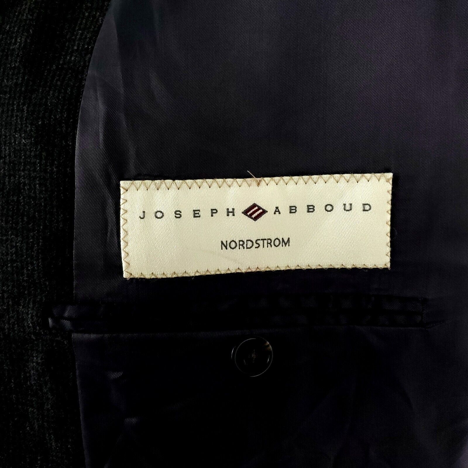 Joseph Abboud Joseph Abboud Flannel Wool 3 Button Sport Coat 42R OR Slim F Size 42R - 7 Thumbnail