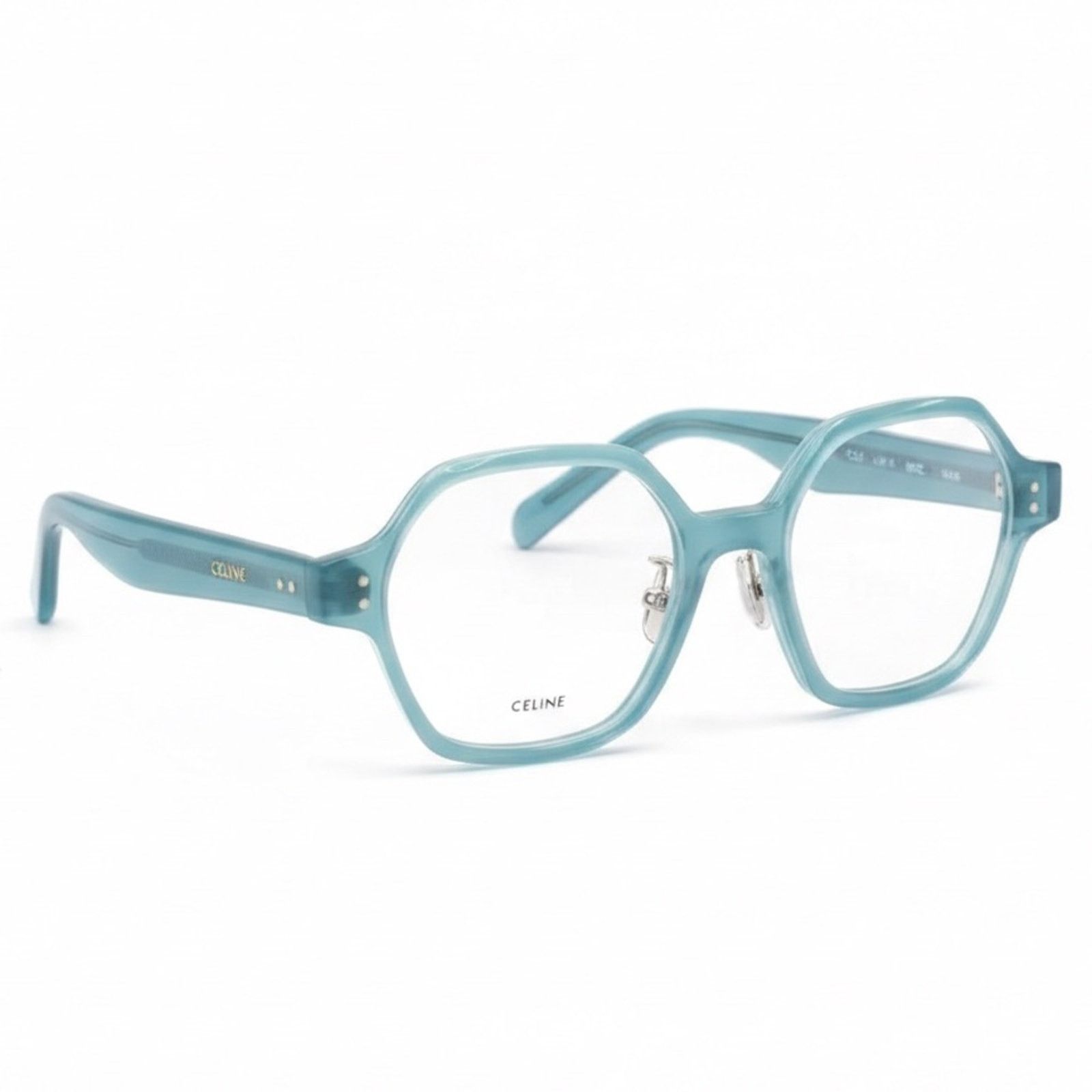 Celine New! Celine Aqua Blue Eyeglasses CL50142F 093, Authentic Size ONE SIZE - 1 Thumbnail