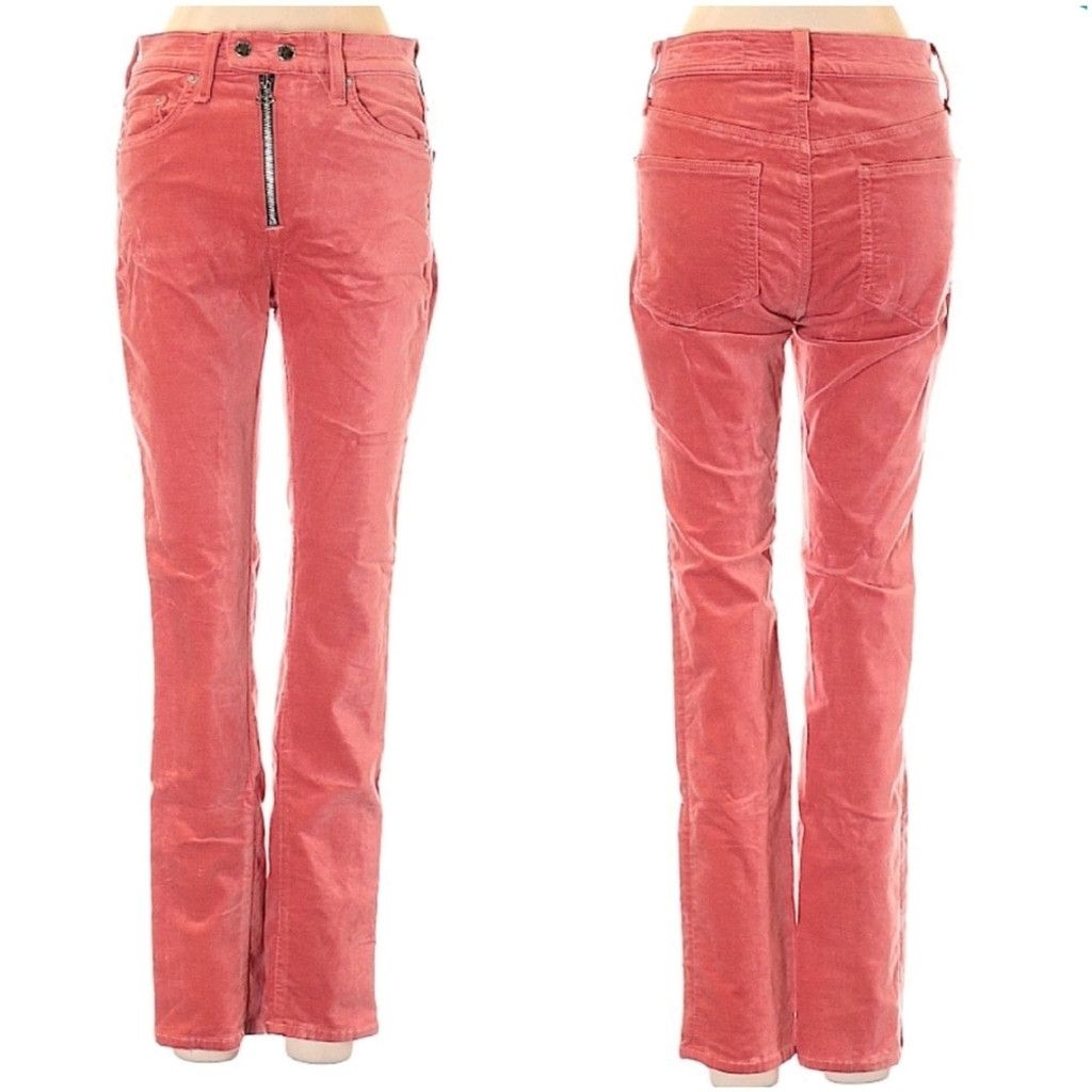 Rag & Bone NWOT Limited Edition RAG & BONE Dojo high velvet jeans 24 Size 24" / US 00 / IT 34 - 4 Thumbnail