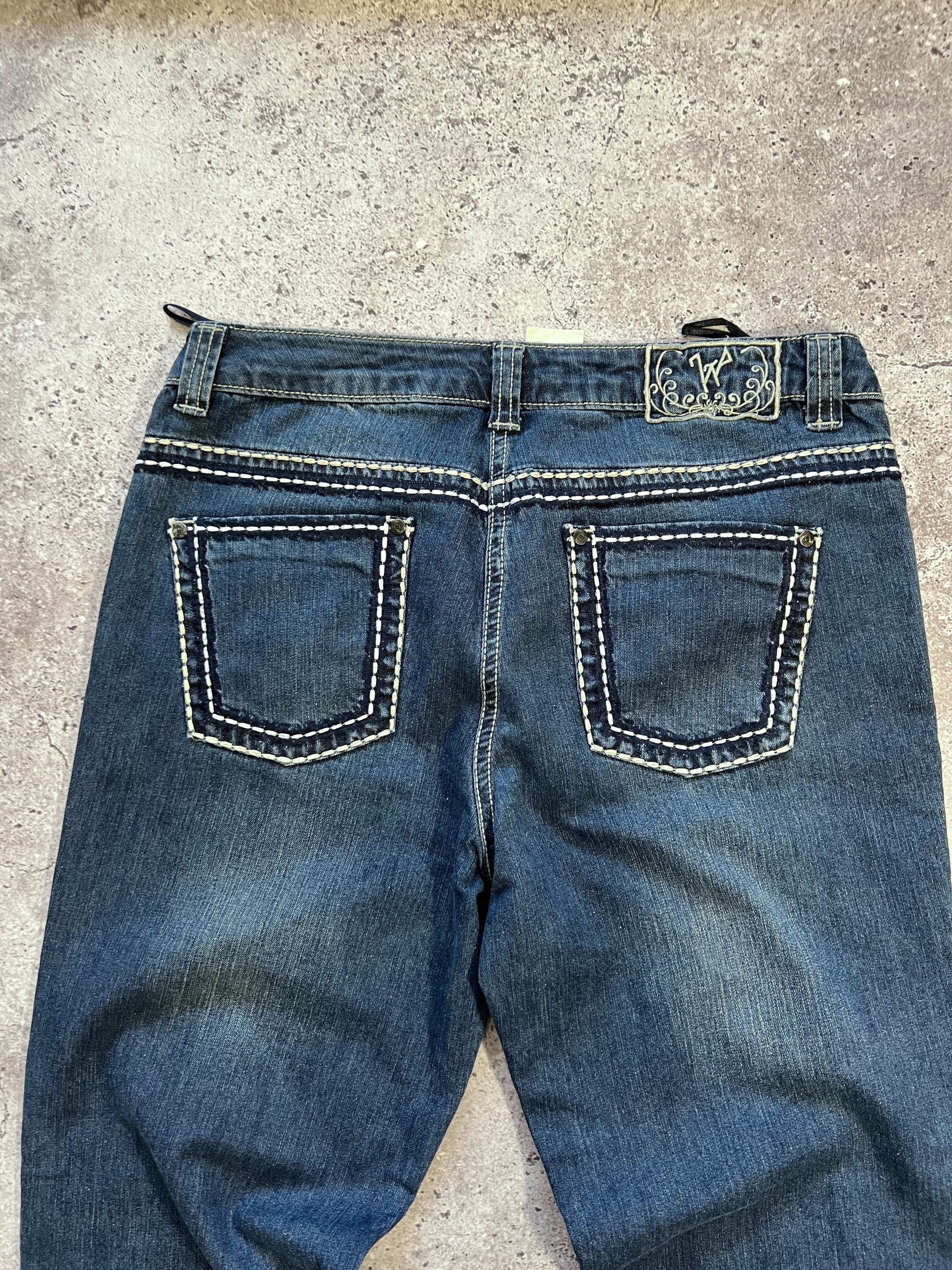 Hysteric Glamour × Japanese Brand 💥 HYSTERIC GLAMOUR BALENCIAGA STYLE JAPANESE JEANS Size US 32 / EU 48 - 4 Thumbnail