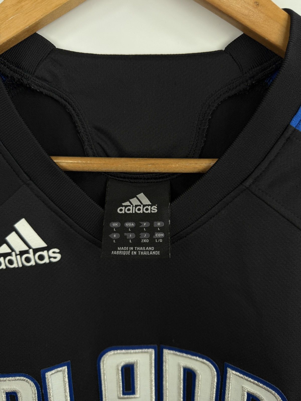 Adidas 🇺🇸 Vintage Orlando Adidas NBA Long Sleeve 2010 Rare Just Don Size US L / EU 52-54 / 3 - 6 Thumbnail