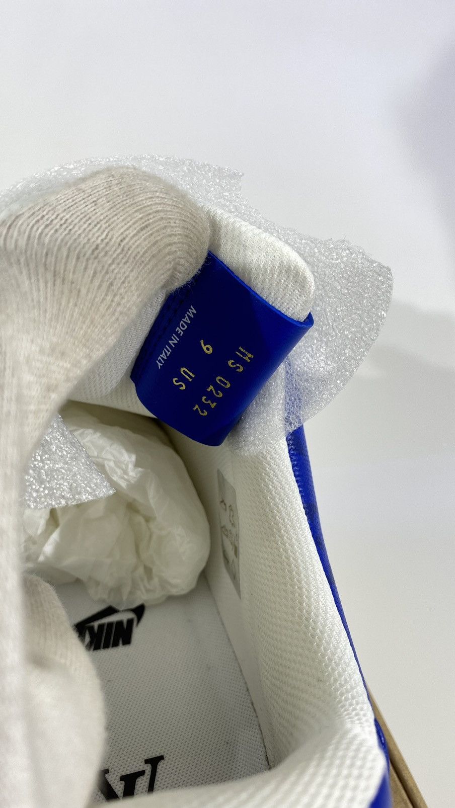Louis Vuitton Louis Vuitton X Nike Off White 9 Blue Air Force 1 Size US 9 / EU 42 - 10 Thumbnail