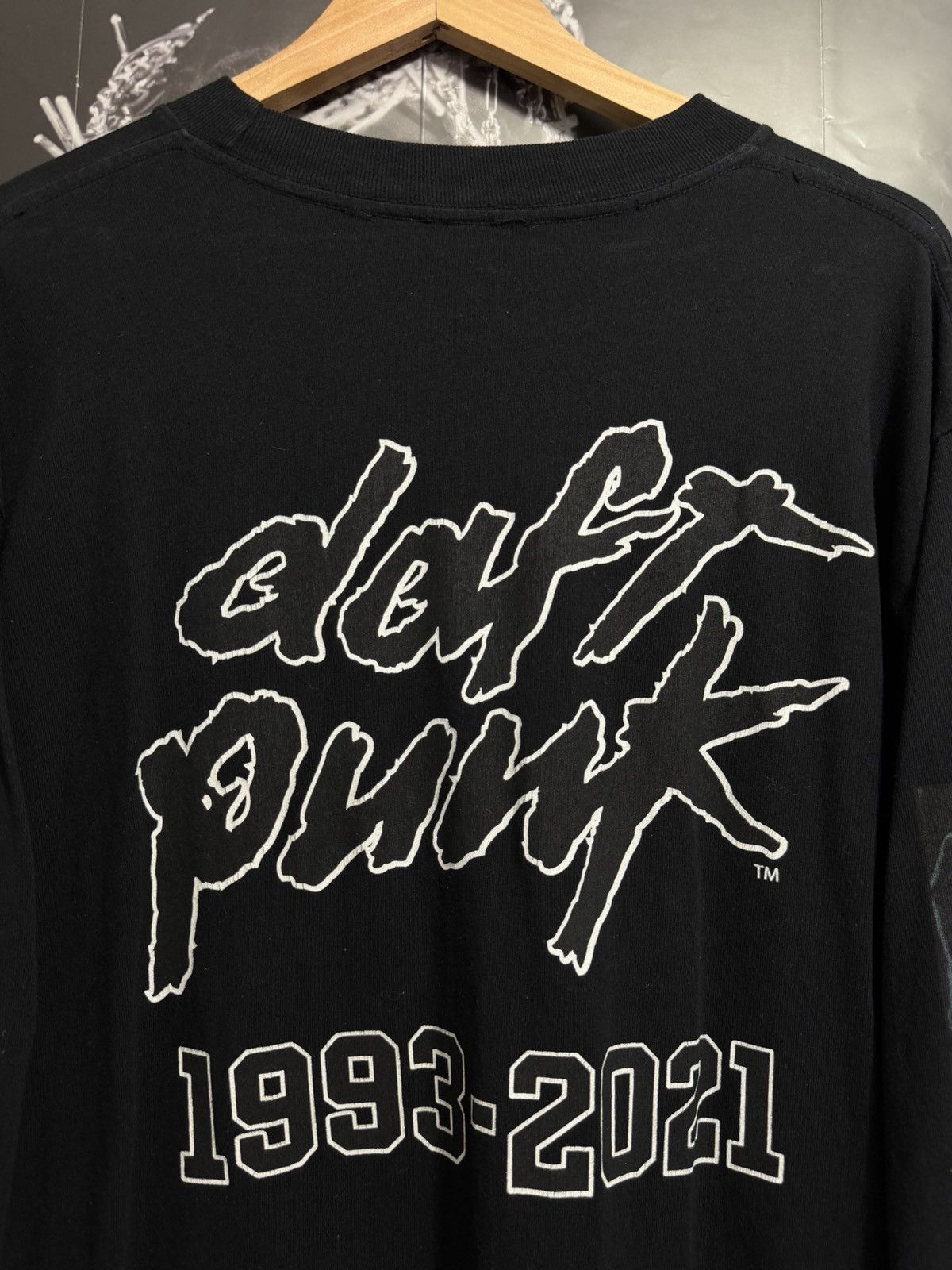 Band Tees DAFT PUNK LONG SLEEVE 2021 Size US M / EU 48-50 / 2 - 3 Thumbnail