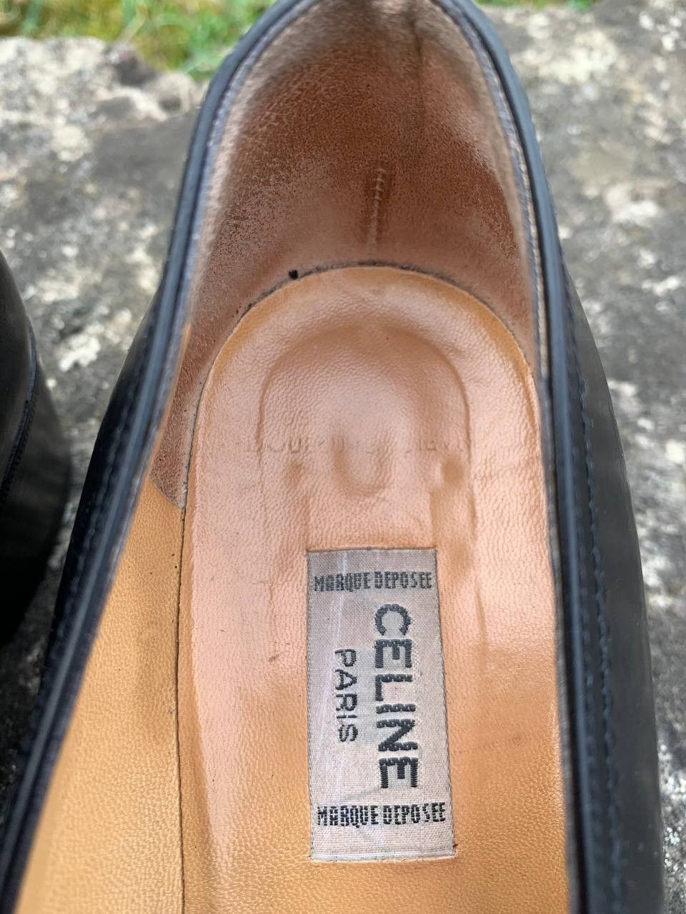 Celine Vintage luxury designer streetwear Celine heels Sz 37 Size US 7 / IT 37 - 7 Thumbnail