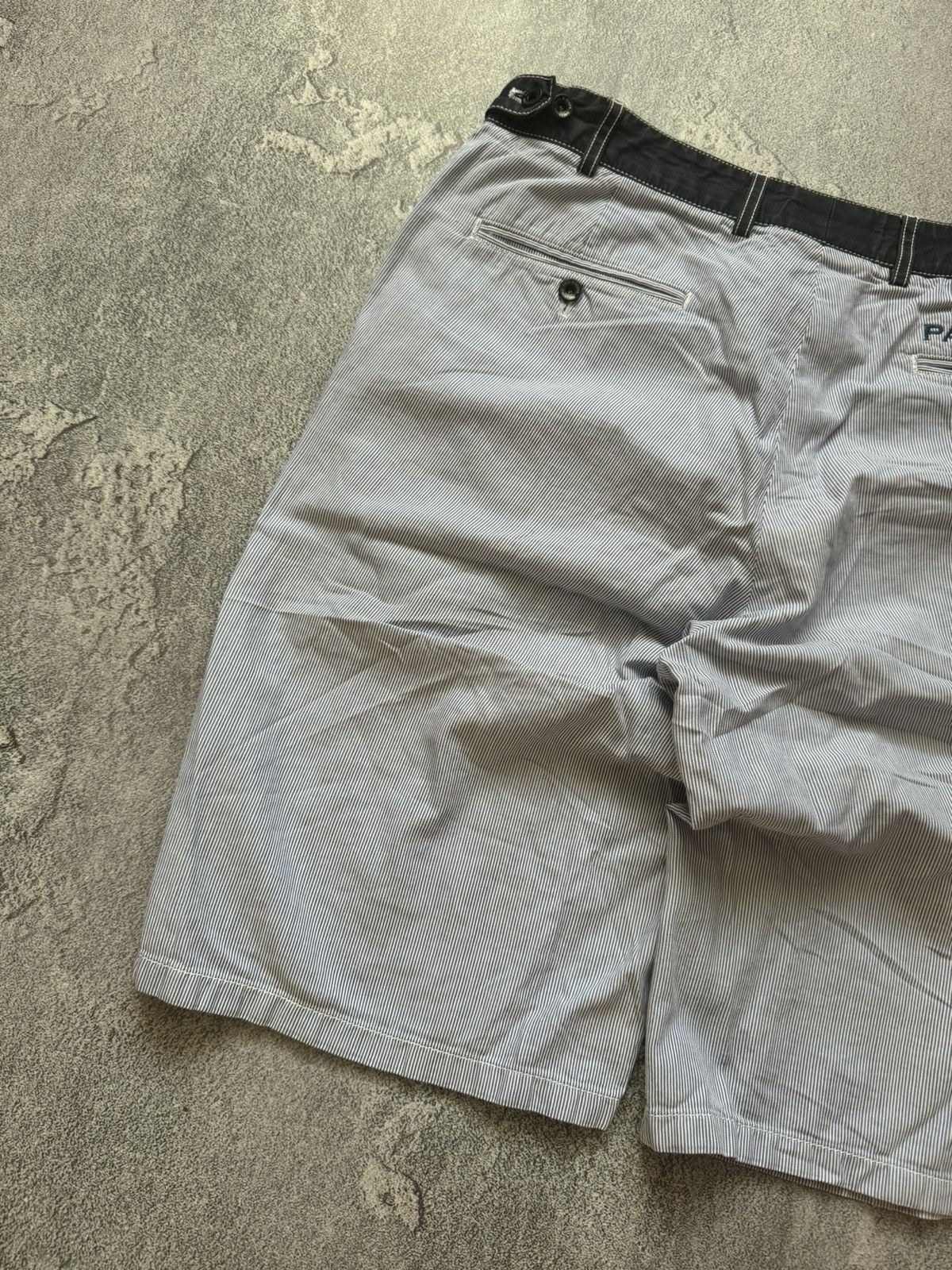 Designer × Paul & Shark Paul & shark yachting 🦈 I52 USA36 striped shorts 🩳 casual Size US 36 / EU 52 - 5 Thumbnail