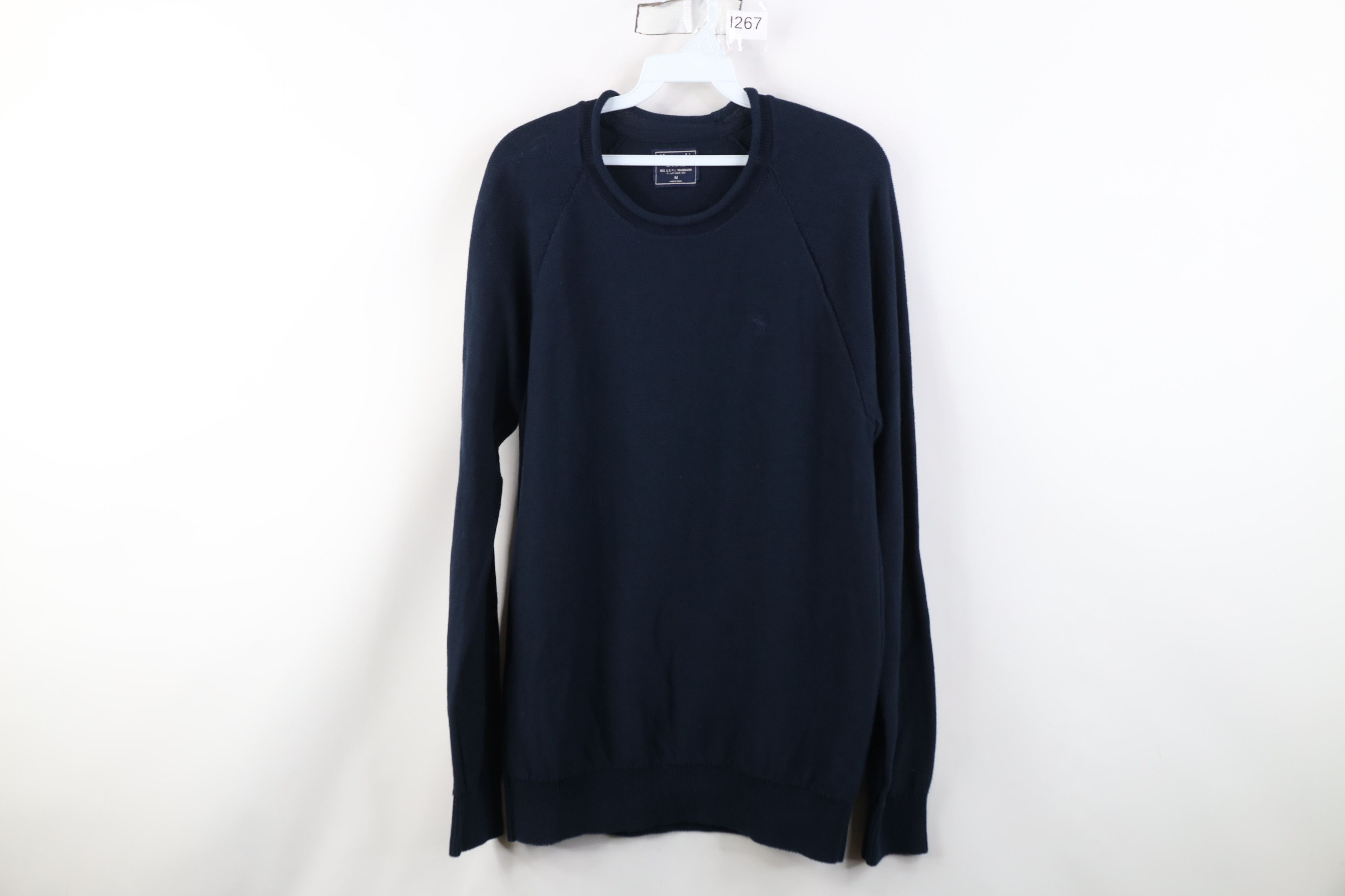 Abercrombie & Fitch Vintage Y2K Abercrombie & Fitch Marled Knit Sweater Blue Size US M / EU 48-50 / 2 - 1 Thumbnail