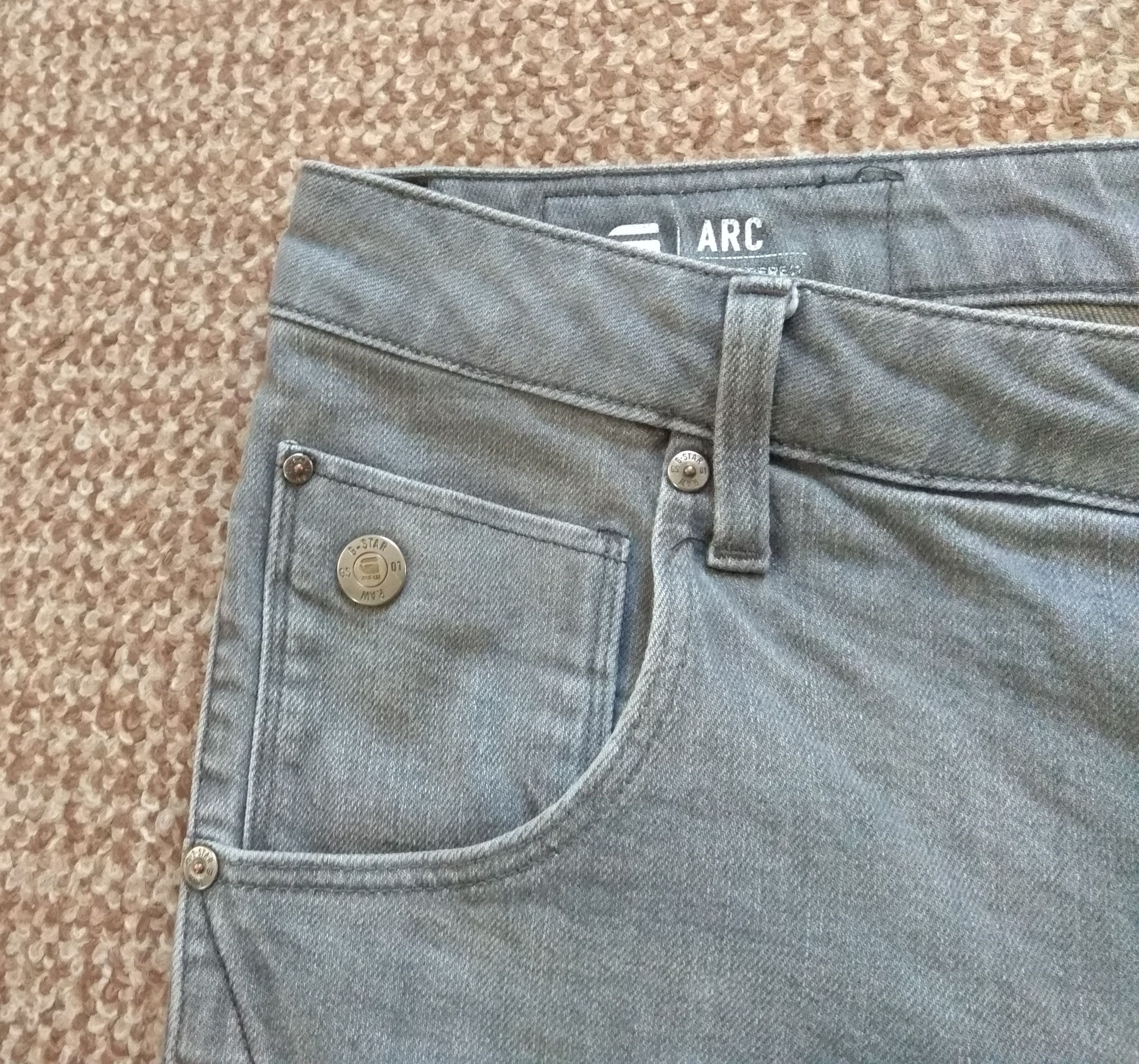 G-Star G-Star Raw Arc 3D Tapered Denim Jeans sz W34 L32 Size US 34 / EU 50 - 8 Thumbnail