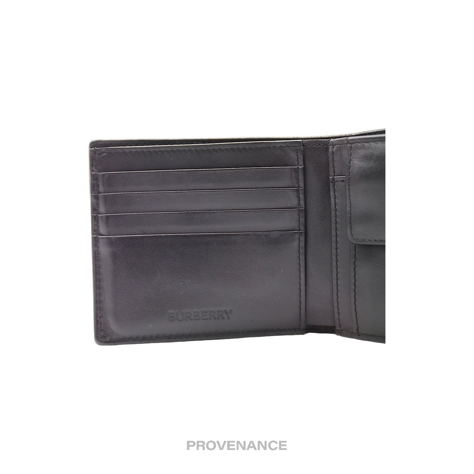 Burberry 🔴 Burberry Bifold Wallet - Hologram TB Monogram Check Size ONE SIZE - 6 Thumbnail
