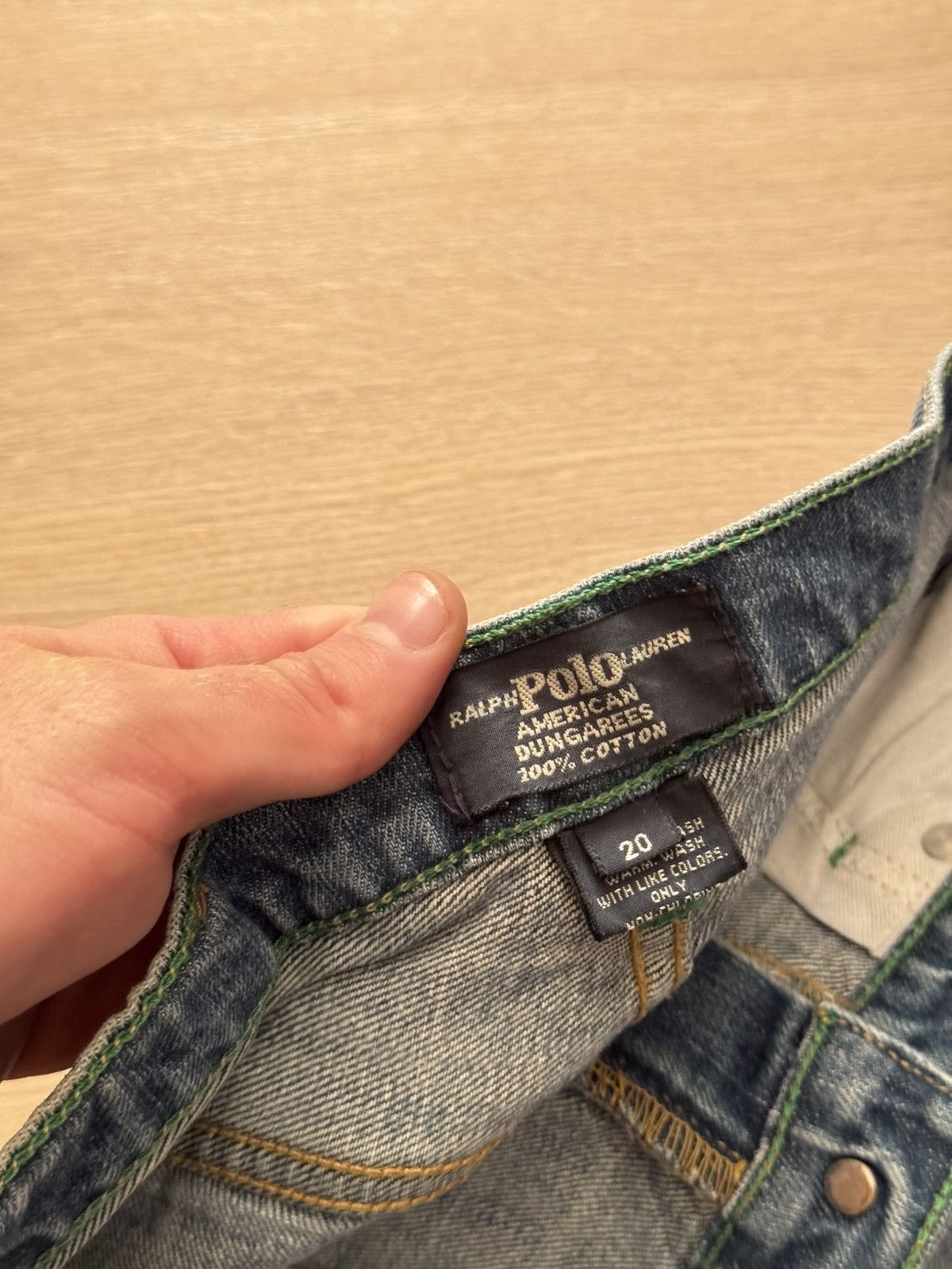 Polo Ralph Lauren Vintage 00’s Polo by Ralph Lauren Jeans Distressed Pants Size US 28 / EU 44 - 10 Thumbnail