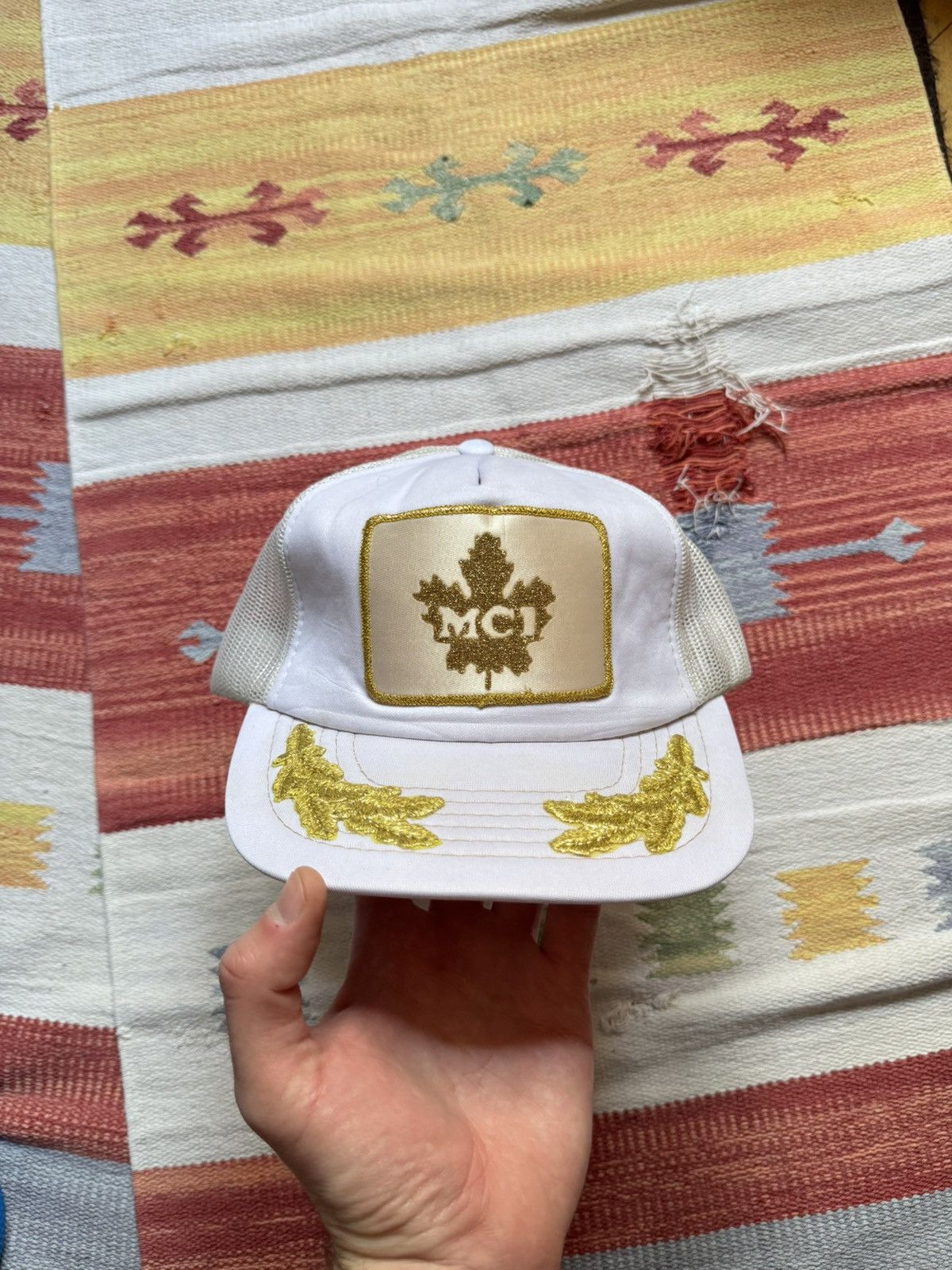 Vintage Vintage 90’s MCI Canada Trucker Hat Size ONE SIZE - 2 Thumbnail