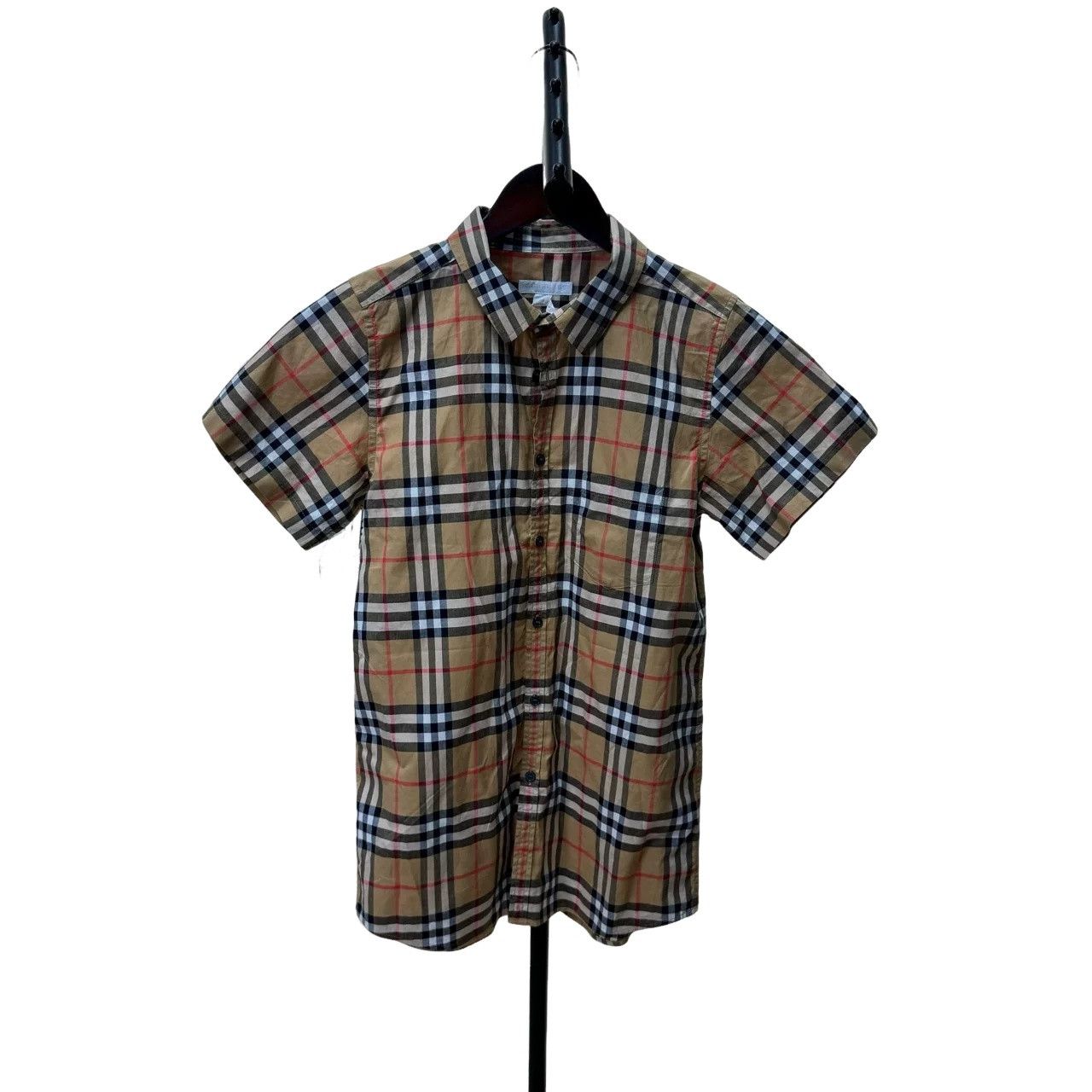 Burberry Burberry Classic Check Short Sleeve Shirt Size S Size US S / EU 44-46 / 1 - 1 Thumbnail