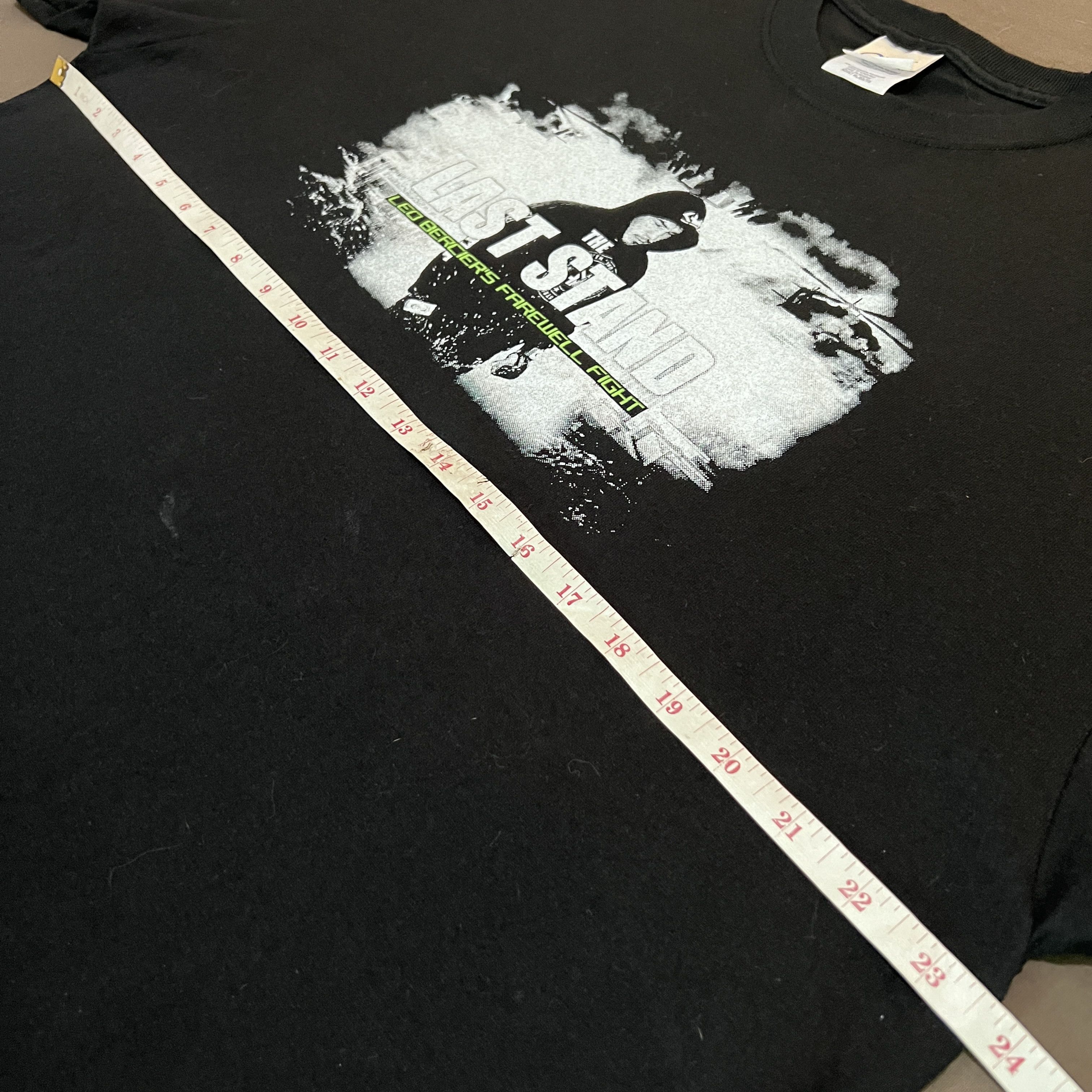 Tapout × Vintage Vintage Y2K The last stand Leo bercier MMA Promo Tee XL Size US XXL / EU 58 / 5 - 6 Thumbnail