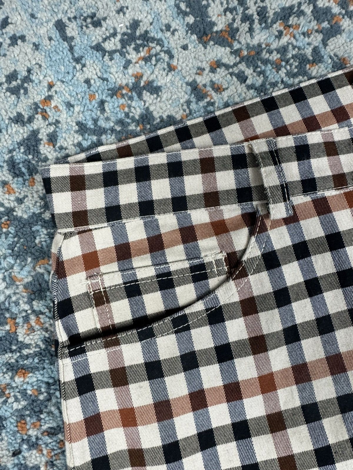 DAKS × Vintage Vintage y2k Daks London pattern checked pants straight fit Size US 32 / EU 48 - 11 Thumbnail
