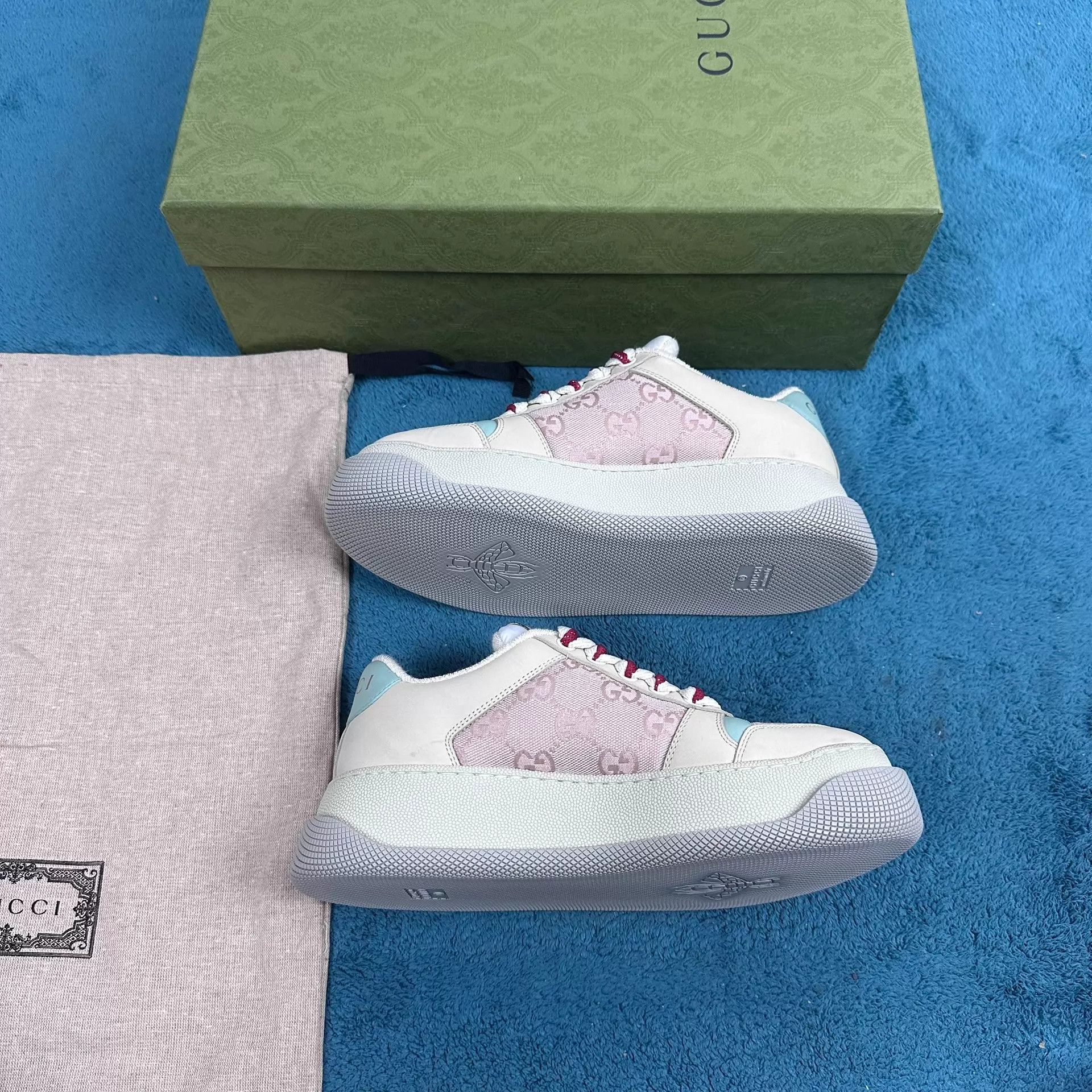 Gucci Gucci Petite Pink Beige Women's 35.5 Size US 5 / IT 35 - 3 Thumbnail