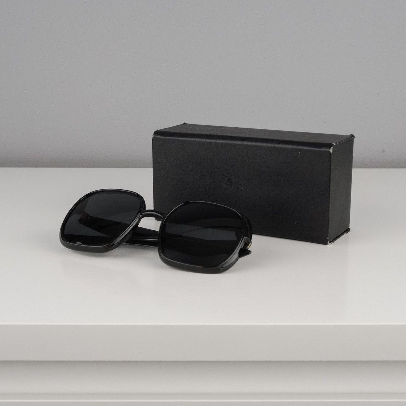 Dior Christian dior nuance gold logo optyl black sunglasses Size ONE SIZE - 9 Thumbnail