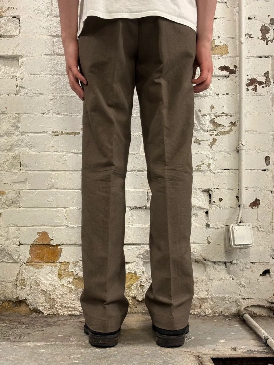 Dries Van Noten Dries Van Noten Brown Straight Pants Size US 30 / EU 46 - 3 Thumbnail