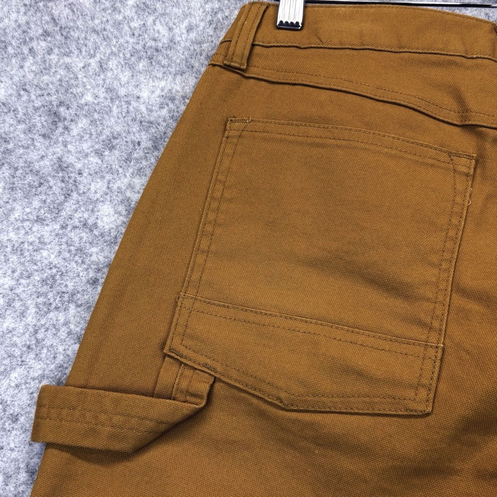 Brixton VINTAGE? No — Brixton Builder Carpenter Stretch Pant Work Trousers W30” Golden Brown New Mens Shirt? Size US 30 / EU 46 - 3 Thumbnail