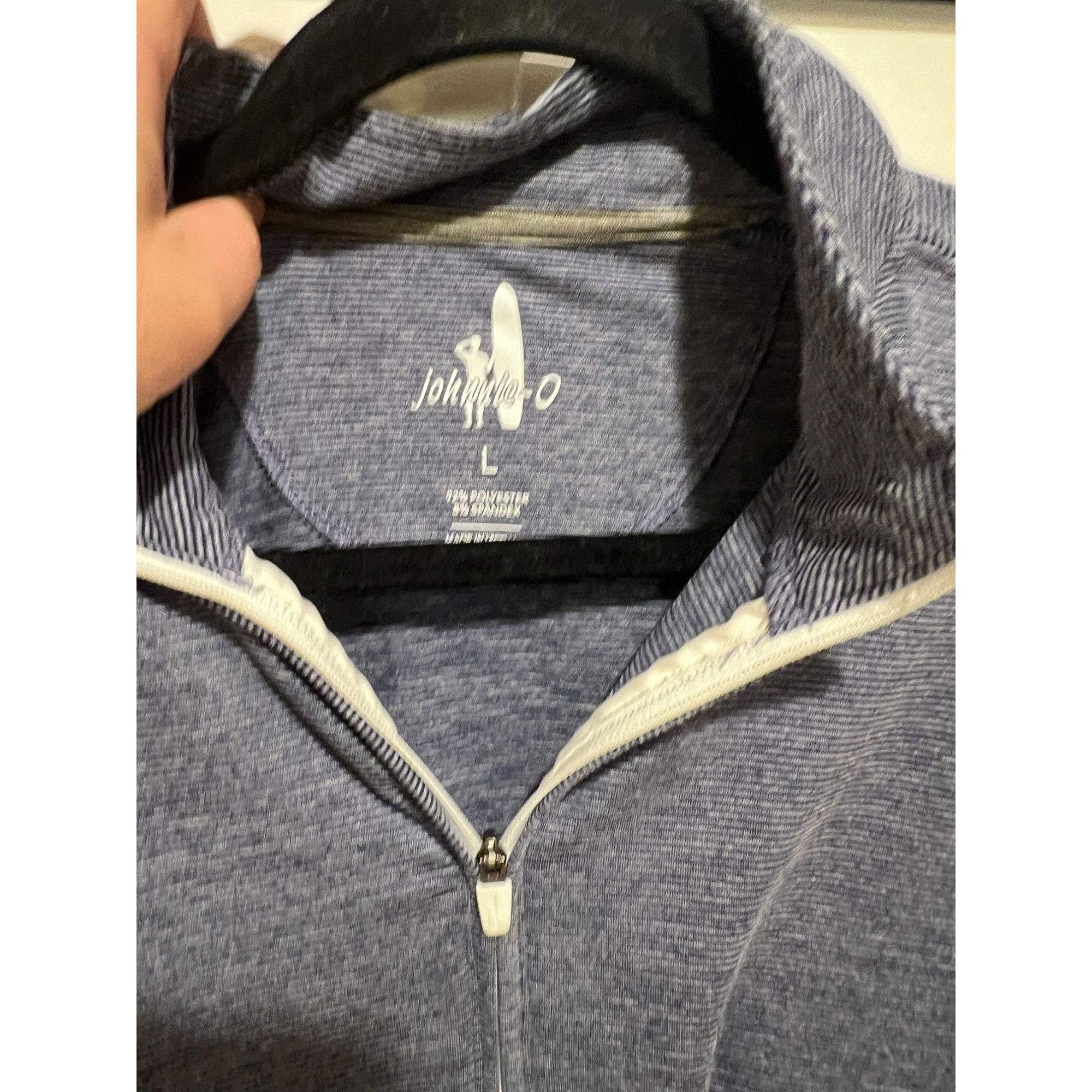 johnnie-O Johnnie-O Cotton 1/4 Zip Pullover - Size L Size US L / EU 52-54 / 3 - 2 Thumbnail