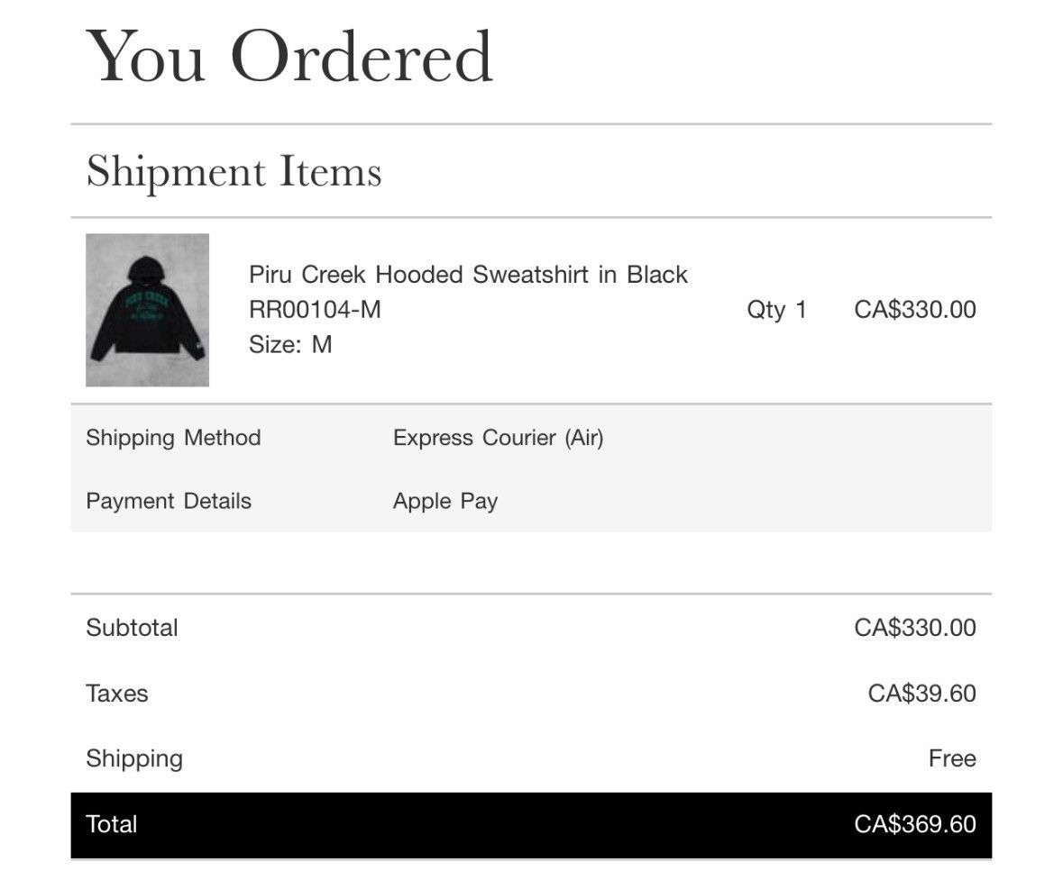 Reese Cooper Reese Cooper Piru Creek Hoodie Size US M / EU 48-50 / 2 - 4 Thumbnail