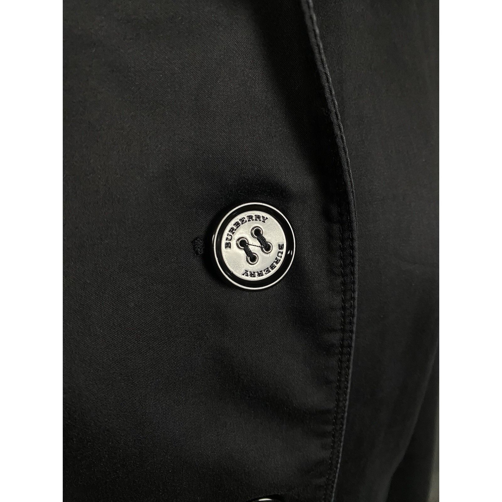 Burberry Burberry Nova Check Women's Black Trench Over Coat Size UK 1 Size XL / US 12-14 / IT 48-50 - 9 Thumbnail