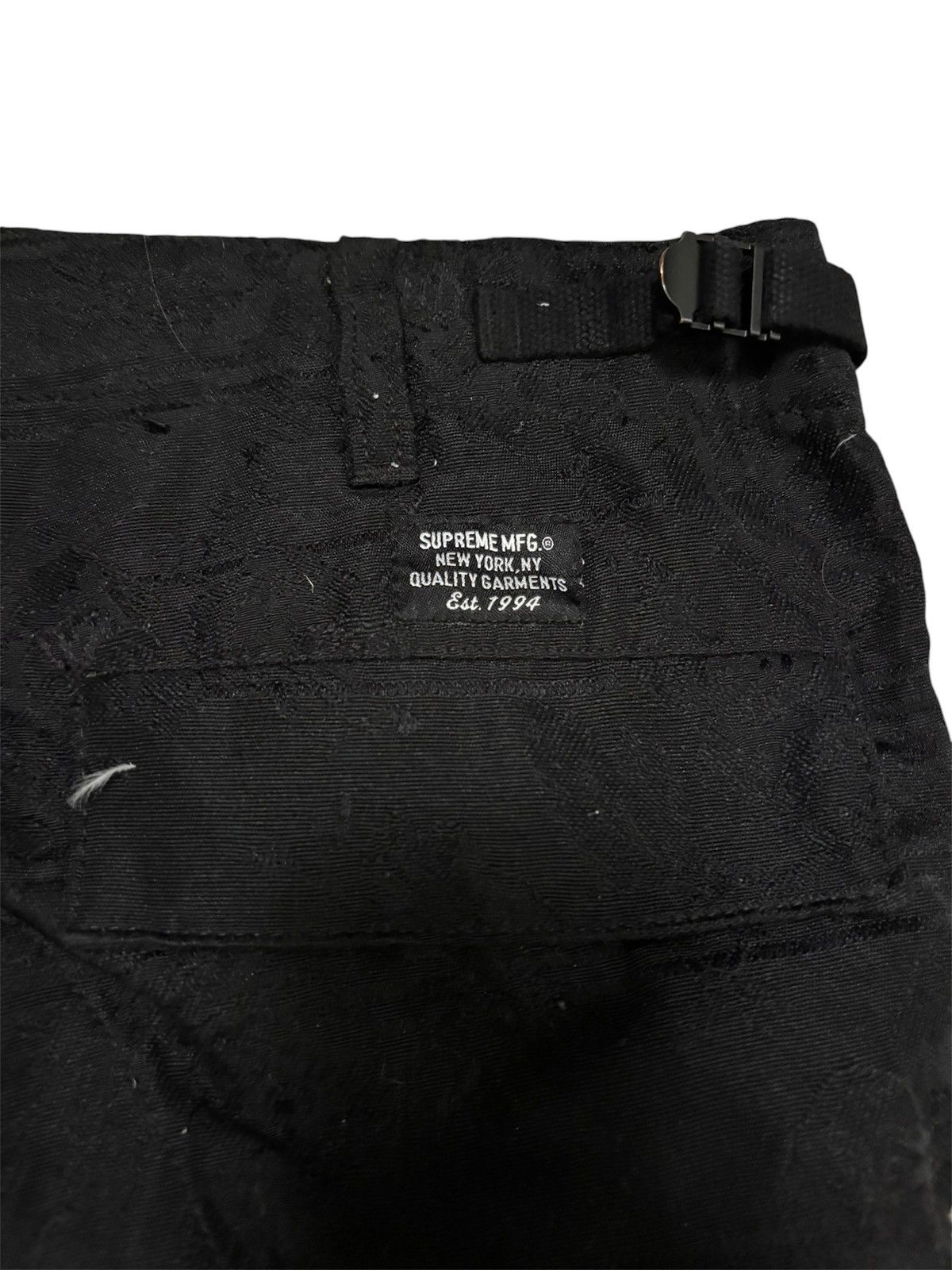 Supreme Supreme Black Cargo Pants Size 30 Size US 30 / EU 46 - 8 Thumbnail