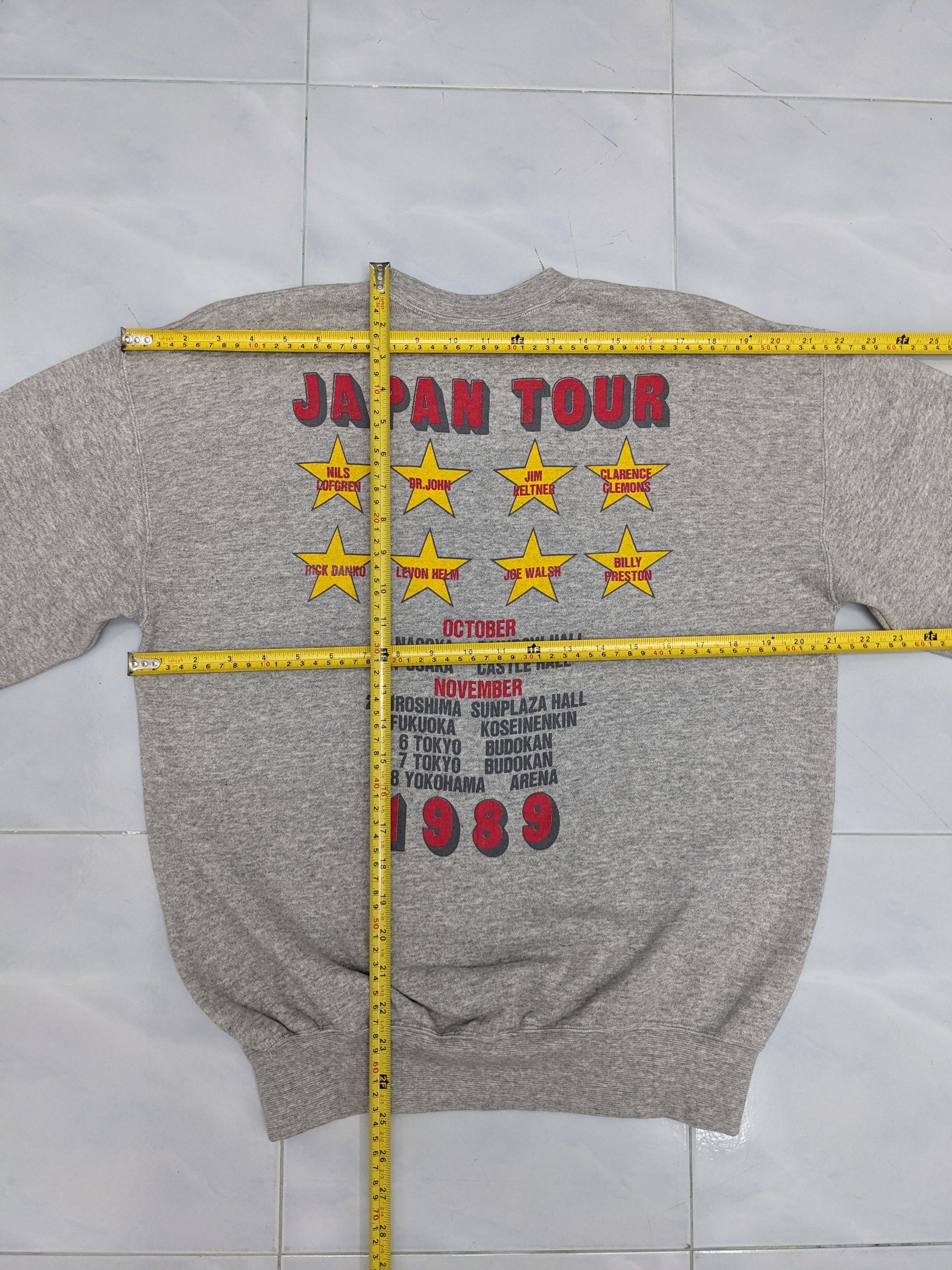 Band Tees Vintage 1989 Ringo Star All-Starr Band Japan Tour Sweatshirt Size US M / EU 48-50 / 2 - 11 Thumbnail