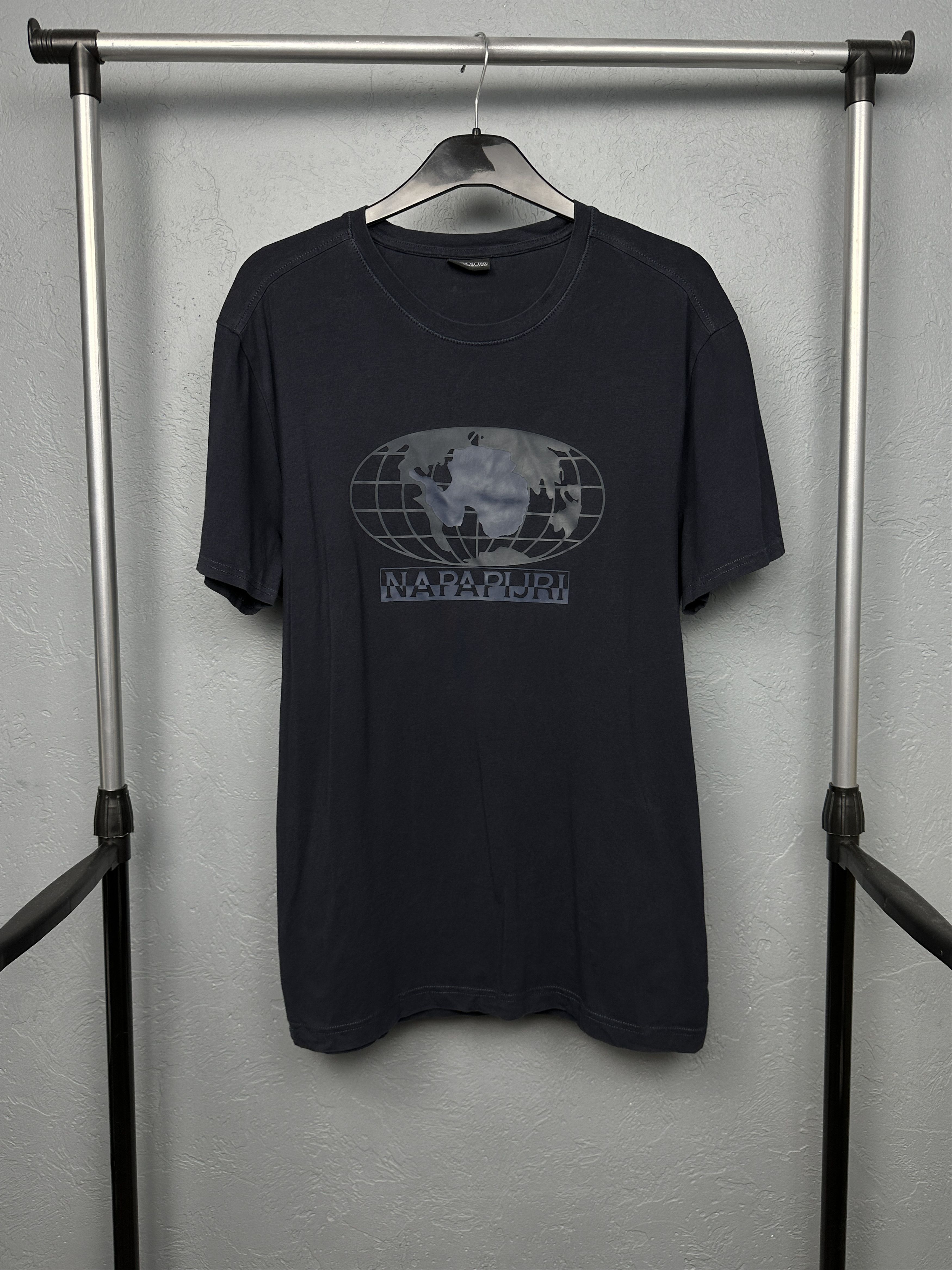 Napapijri Napapijri Mens Big Logo T-Shirt Size US XL / EU 56 / 4 - 1 Thumbnail
