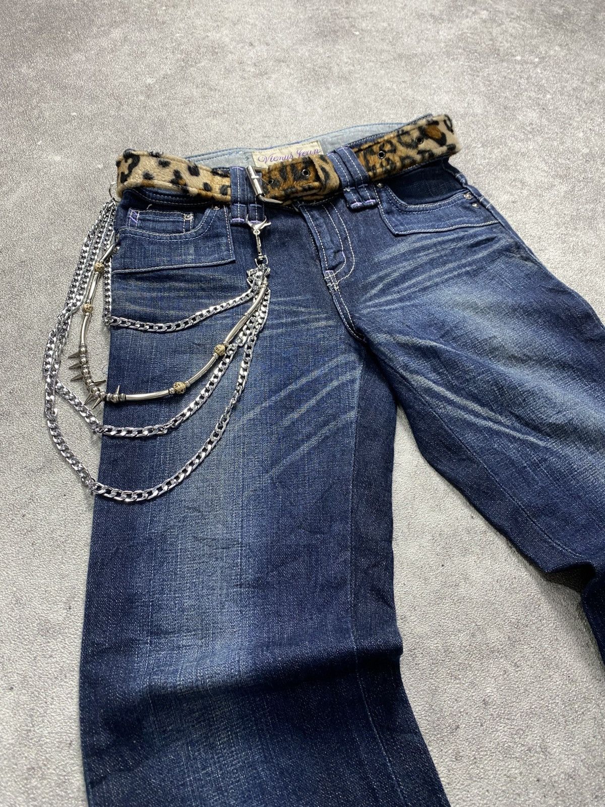 If Six Was Nine 2000s Venus Flare Jean Size US 28 / EU 44 - 3 Thumbnail