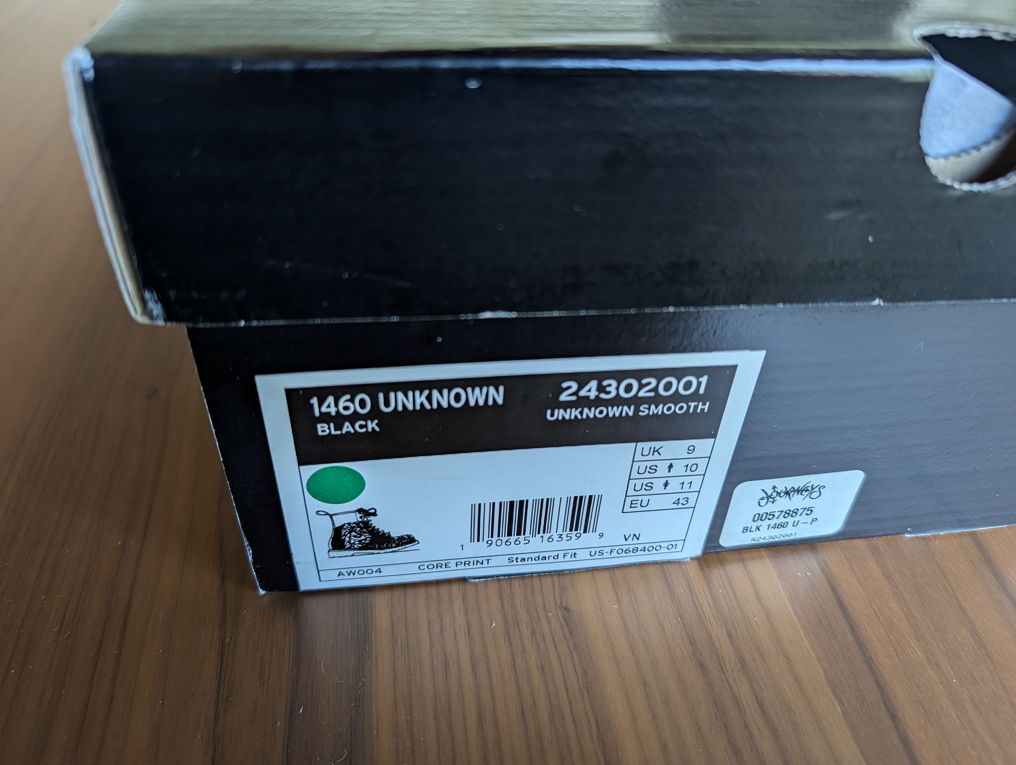 Dr. Martens × Joy Division 1460 Dr Martens x Joy Division unknown pleasures black Size US 10 / EU 43 - 10 Thumbnail