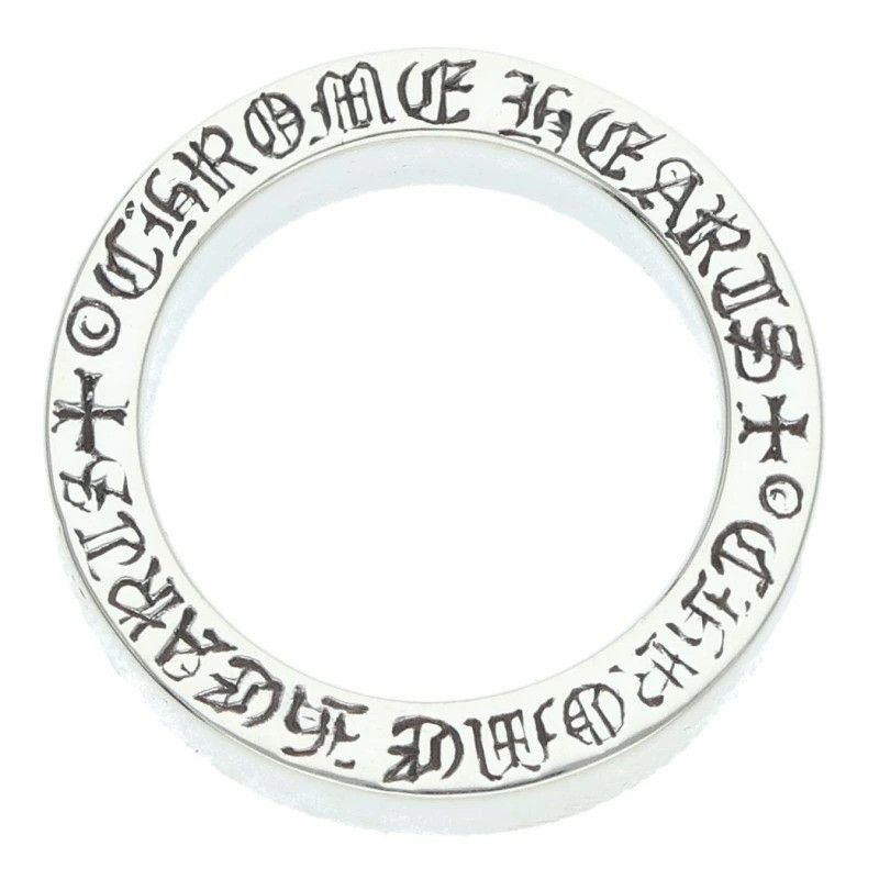 Chrome Hearts OFFER OK! 4 🔥 Chrome Hearts 6mm Spacer Plain Ring silver Size ONE SIZE - 4 Thumbnail