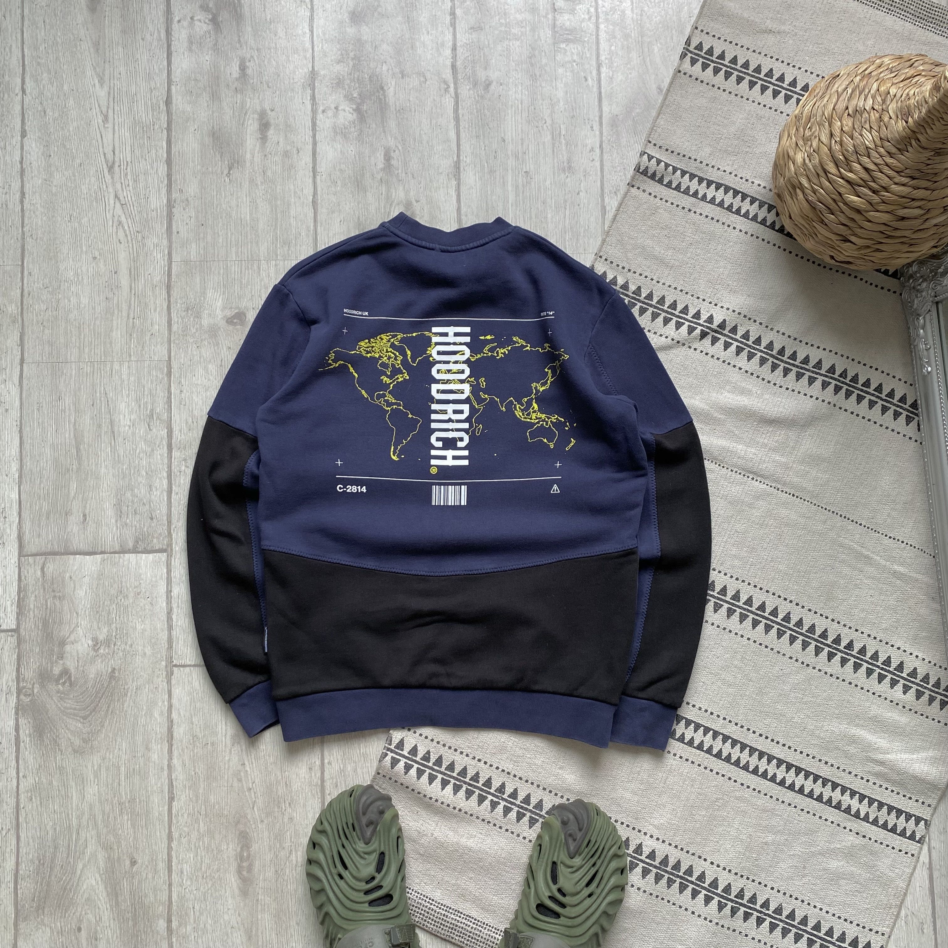 Hoodrich 👟 Drill Hoodrich sweatshirt Big logo Trapstar Cortiez Size US S / EU 44-46 / 1 - 9 Thumbnail