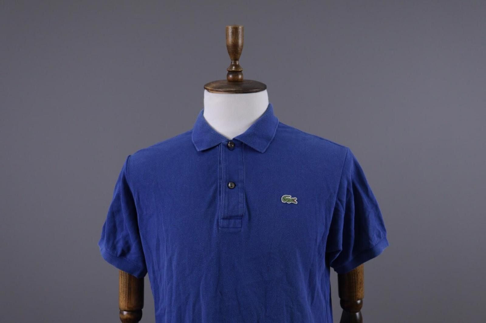 Lacoste Men Lacoste Blue Short Sleeve Polo Shirt Size 5 / L Size US L / EU 52-54 / 3 - 2 Thumbnail