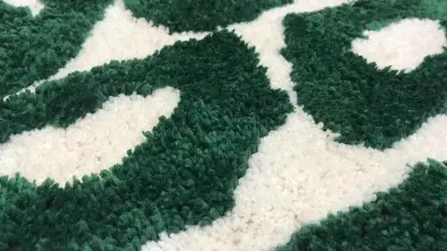 VIBE 3D "YOU LOOK GOOD" Handmade Soft Rug Size ONE SIZE - 4 Thumbnail