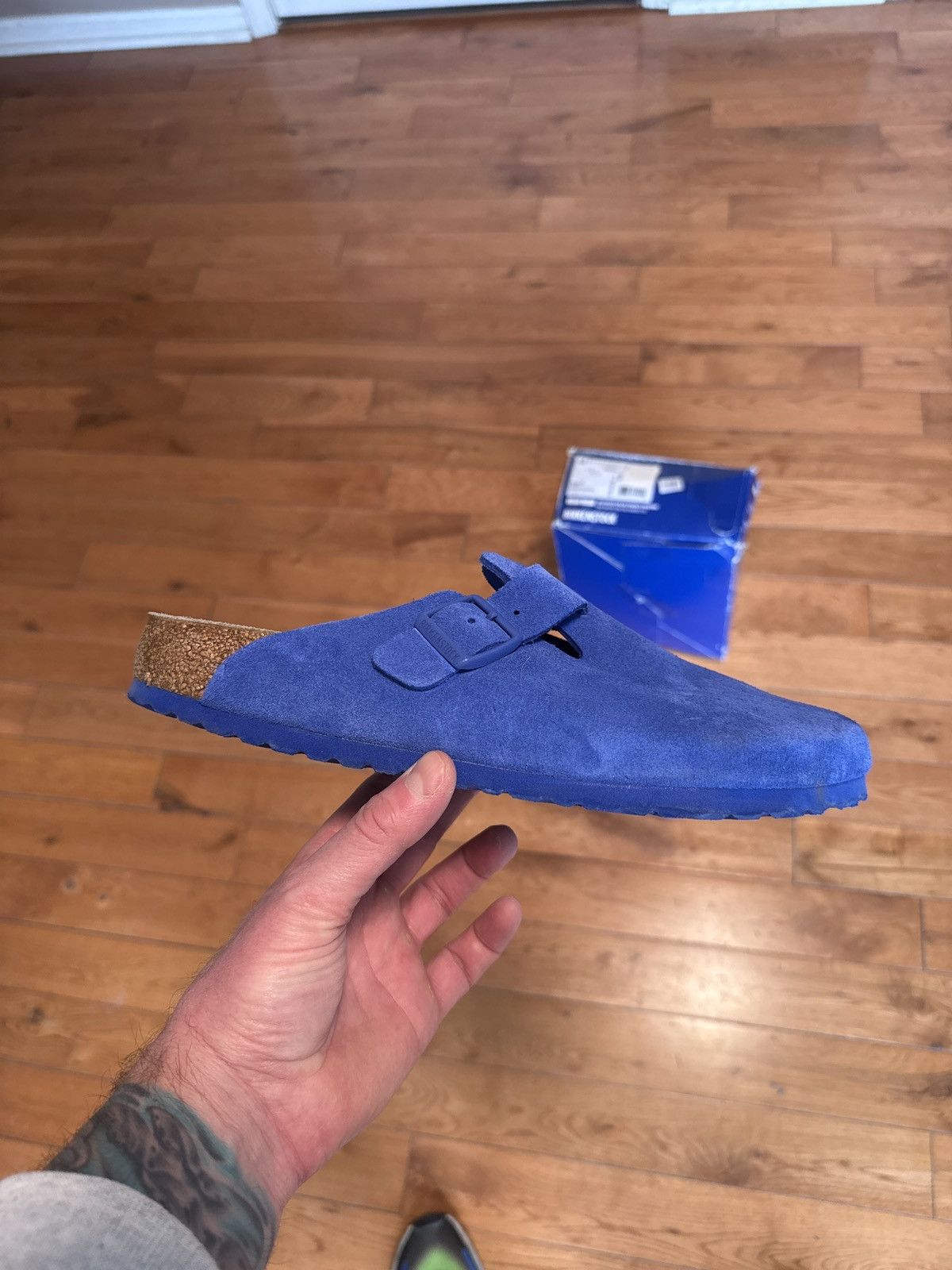 Birkenstock Boston / Ultra Blue / Nordstrom Exclusive / Size 44 Size US 11 / EU 44 - 9 Thumbnail