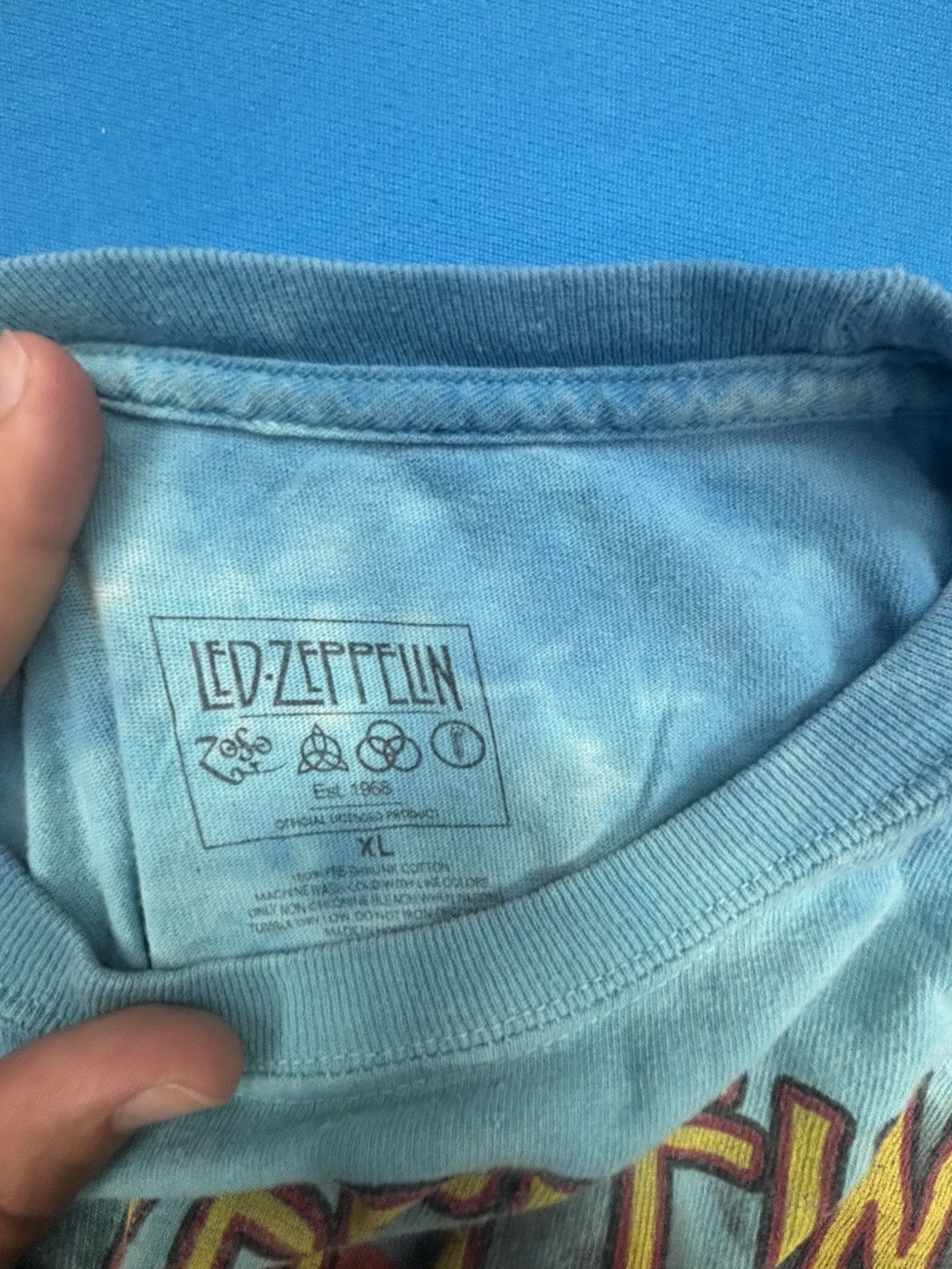 Led Zeppelin Led Zeppelin concert tee Size US XL / EU 56 / 4 - 3 Thumbnail