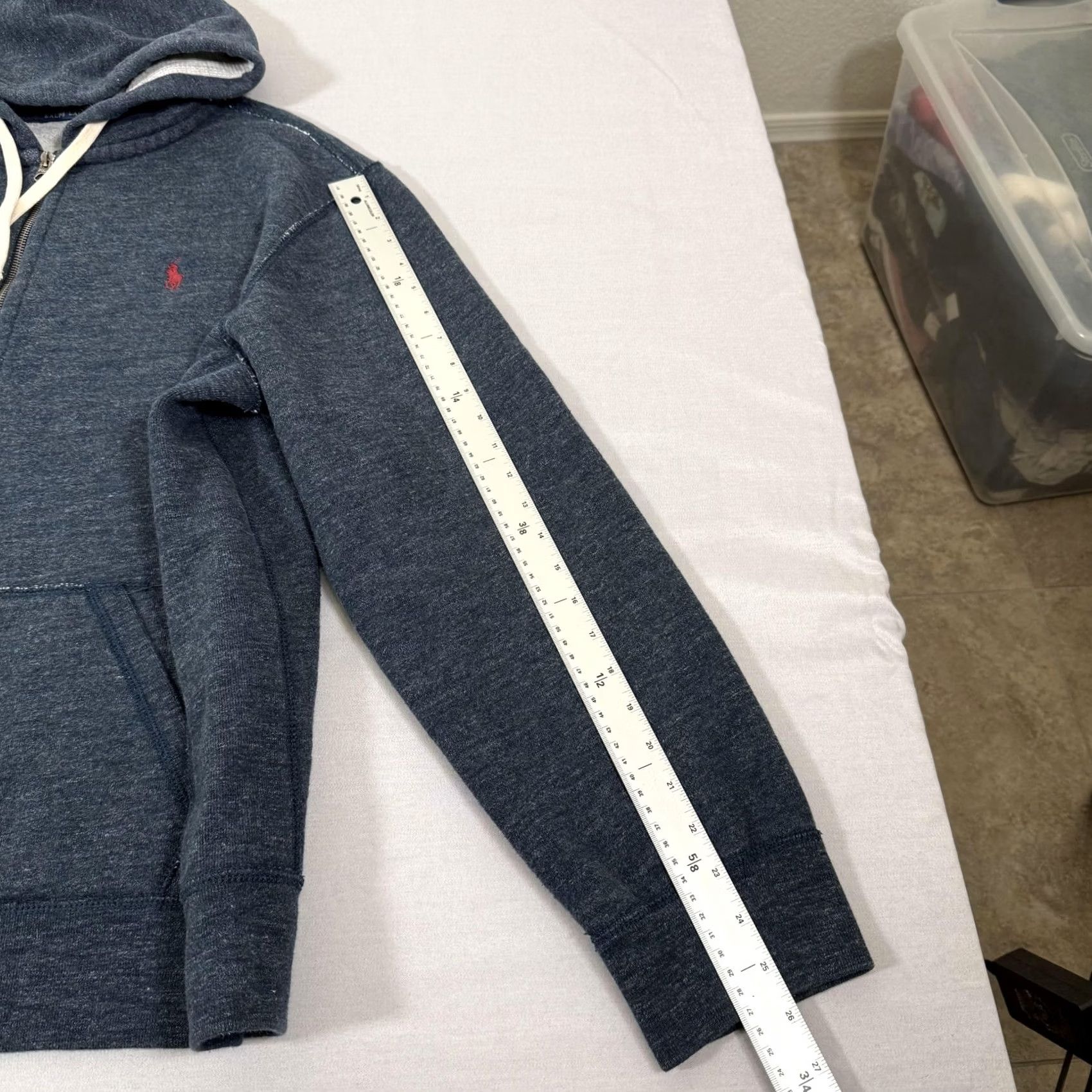 Polo Ralph Lauren Polo Ralph Lauren Hoodie Mens 2XL Blue Zip Up Fleece Sweater Pony Logo Preppy Size US XXL / EU 58 / 5 - 6 Thumbnail