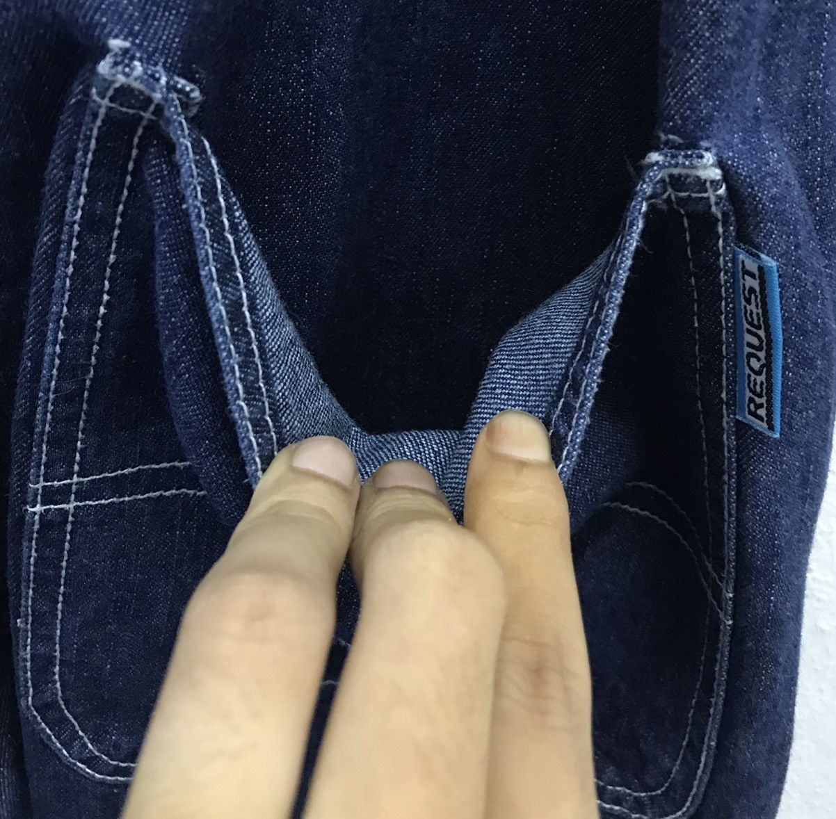 Request Jeans × Vintage Vintage Request Overall Size US 34 / EU 50 - 12 Thumbnail