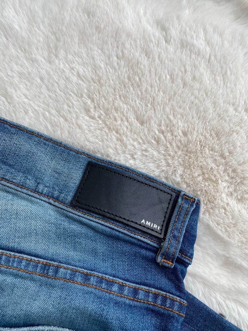Amiri Amiri Washed blue 15 yuan mx1 jeans 2501-Nextarrow Size US 32 / EU 48 - 3 Thumbnail