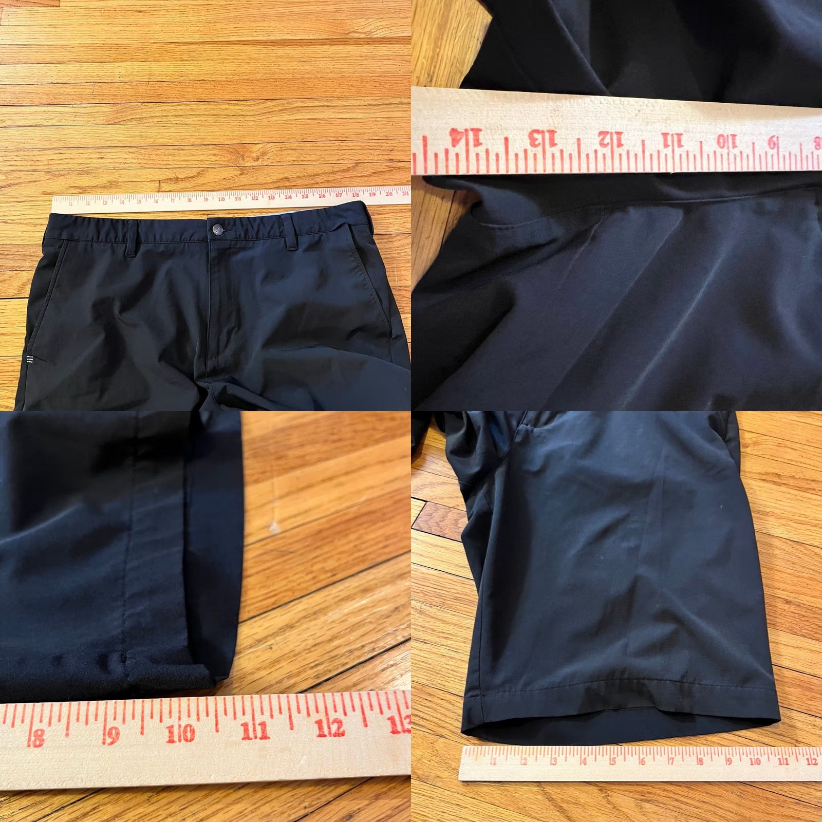 Adidas Adidas Shorts Mens 36 Performance Golf Black Regular Chino Men Mens 36 Black Golf Performance Shorts Size US 36 / EU 52 - 8 Thumbnail