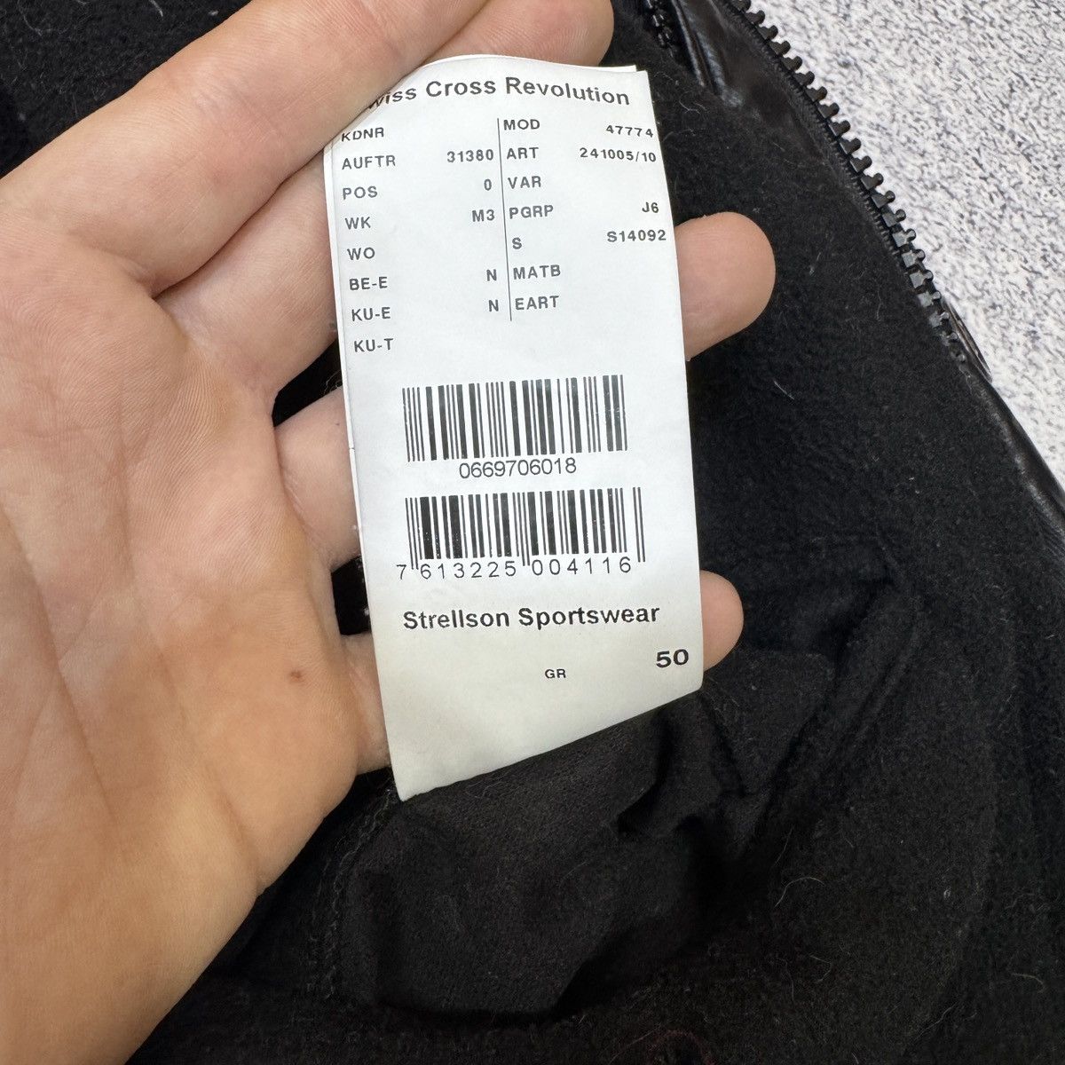 Designer × Strellson Strellson Swiss Cross Revolution Parka Wool Liner 50 size Size US M / EU 48-50 / 2 - 10 Thumbnail