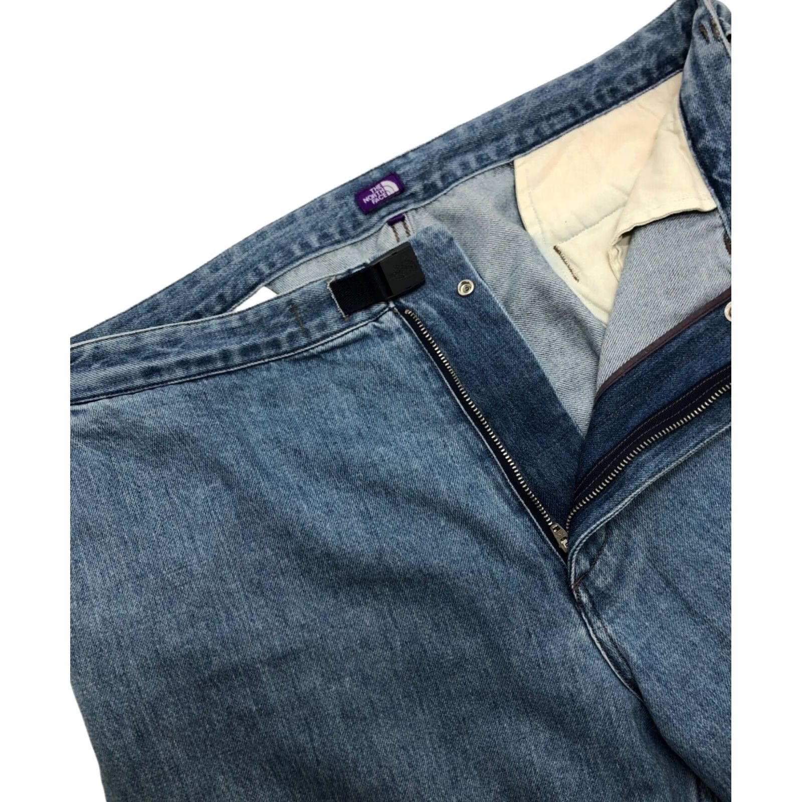 The North Face Purple Label THE NORTH FACE PURPLE LABEL Pants Denim Indigo 25SS Wide Tapered Field Size 36 Size US 36 / EU 52 - 3 Thumbnail