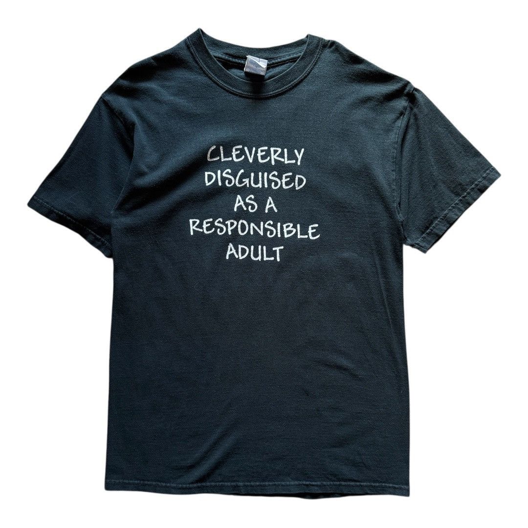Vintage Vintage Humor Statement T-Shirt Size US M / EU 48-50 / 2 - 1 Thumbnail