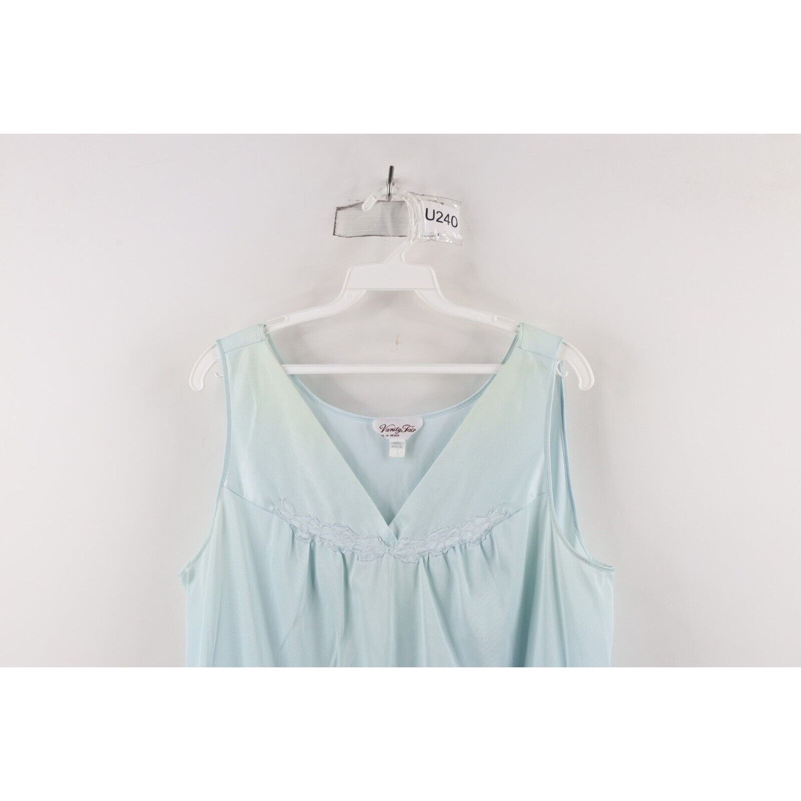 Vintage Vintage 90s Streetwear Satin Trim Flower Night Gown Size L / US 10 / IT 46 - 2 Thumbnail