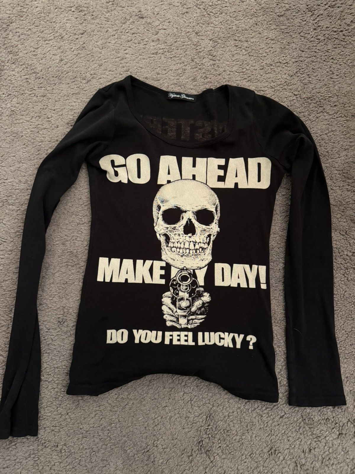 Hysteric Glamour Hysteric Glamour Skull Long sleeve | Grailed