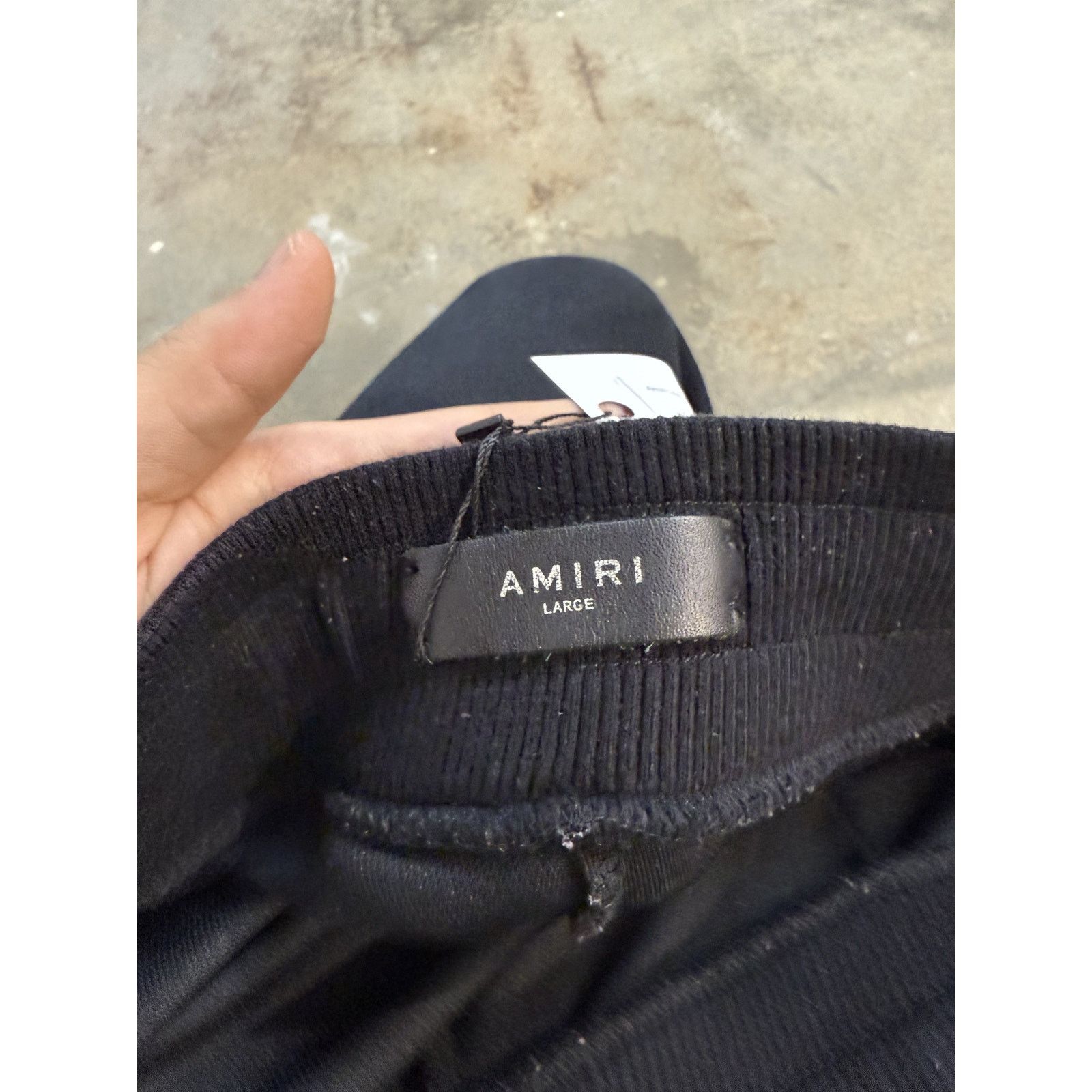 Amiri Amiri Lovers Track Pants Black Used Large Size US 36 / EU 52 - 2 Thumbnail