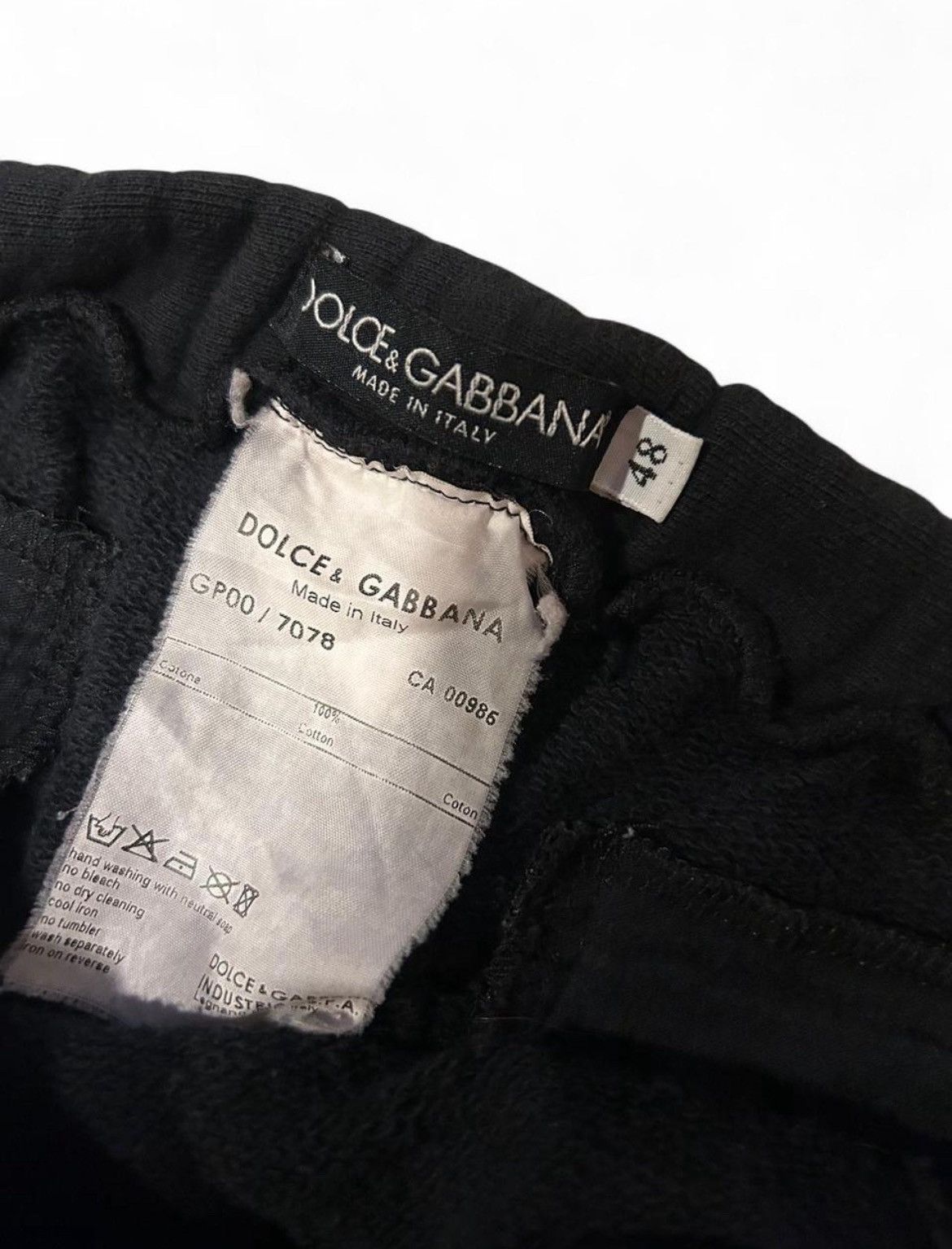 Dolce & Gabbana Dolce & Gabbana DG Italia soccer sweatpants Size US 30 / EU 46 - 4 Thumbnail