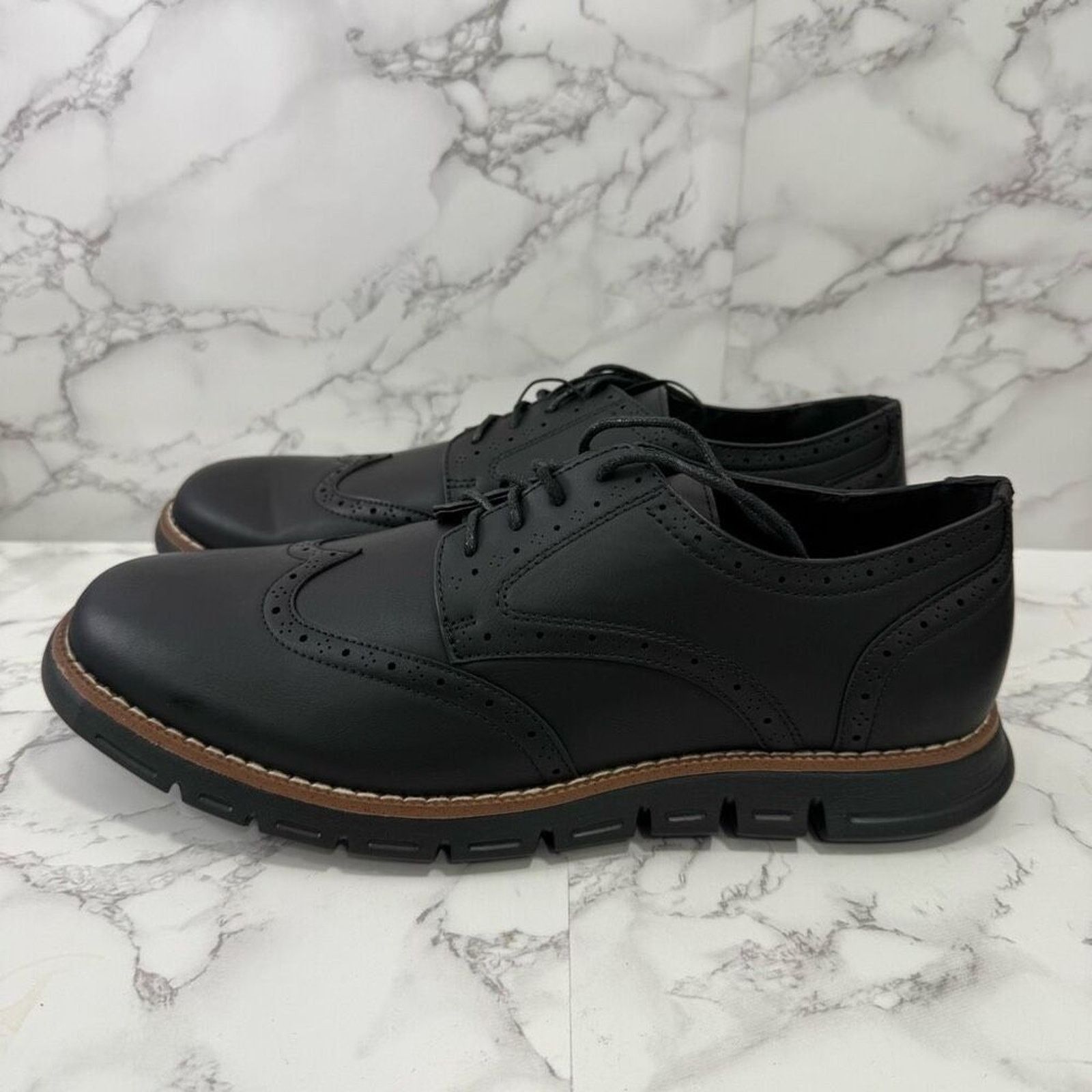 Nine West Nine West Men’s Dress Casual Shoes Size 12 NEW M150 Size US 12 / EU 45 - 1 Thumbnail